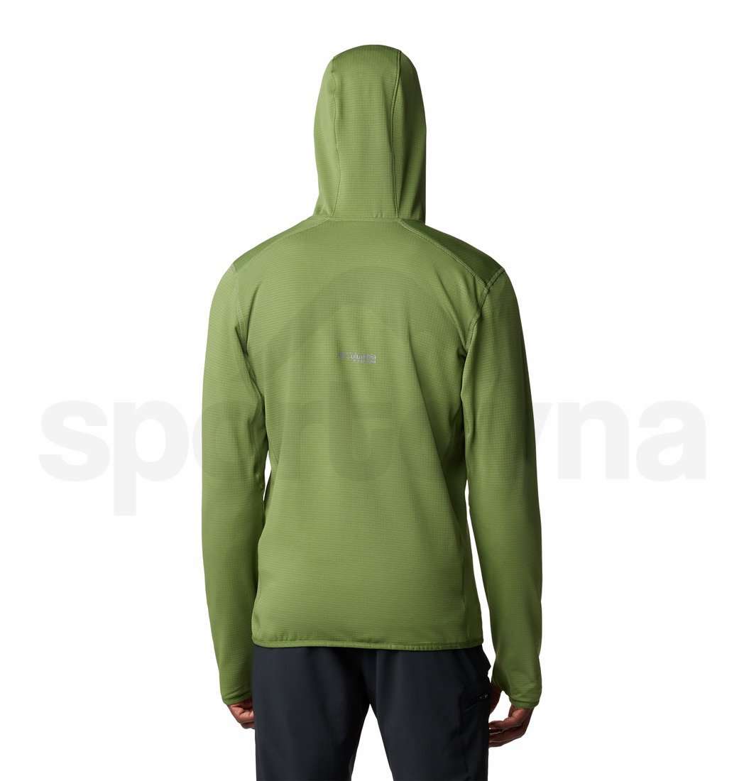 Mikina Columbia Triple Canyon™ Grid Fleece Hooded FZ M - zelená