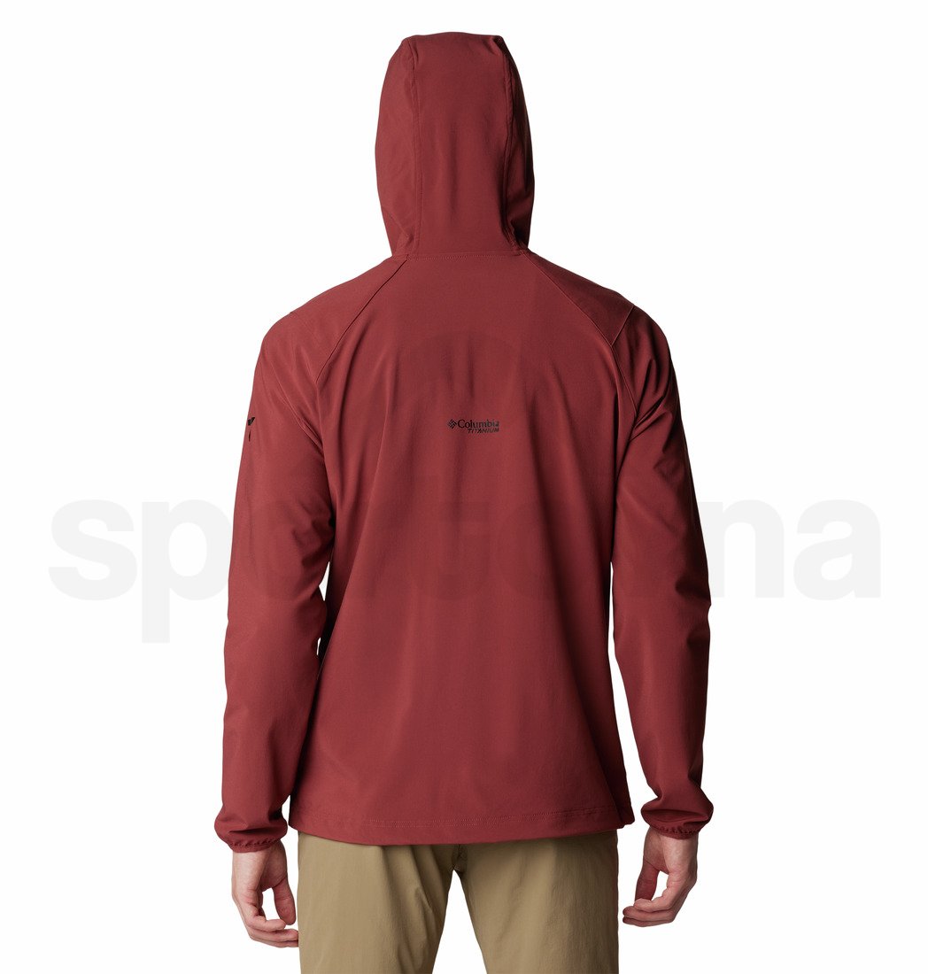 Bunda Columbia Triple Canyon™ Hooded Jacket M - červená