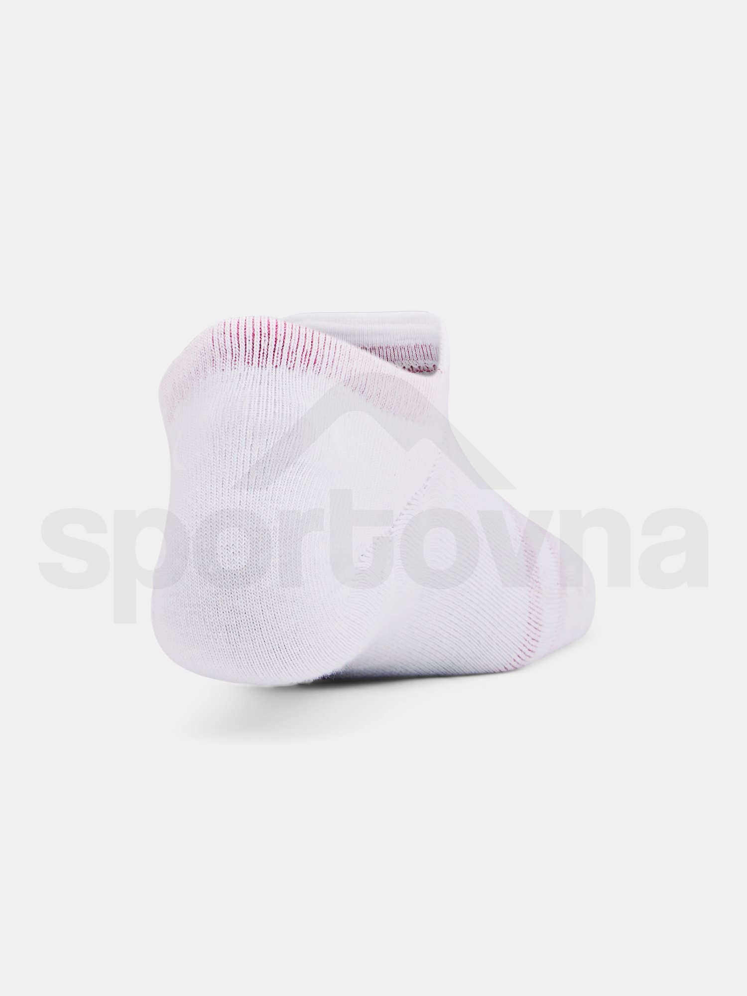 Ponožky Under Armour UA Essential UltraLowTab 3pk - bílá