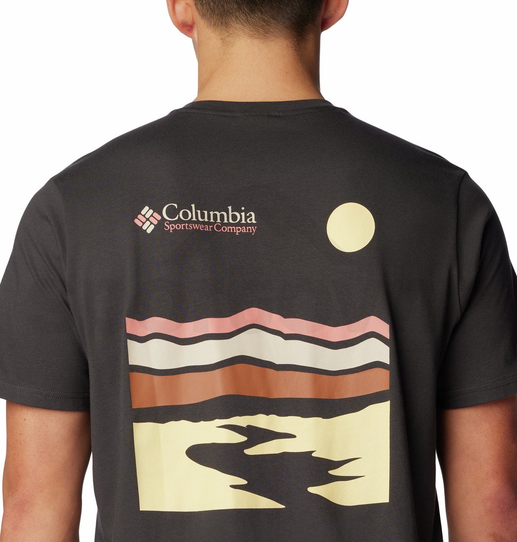 Tričko Columbia Explorers Canyon™ Back SS Tee M - šedá
