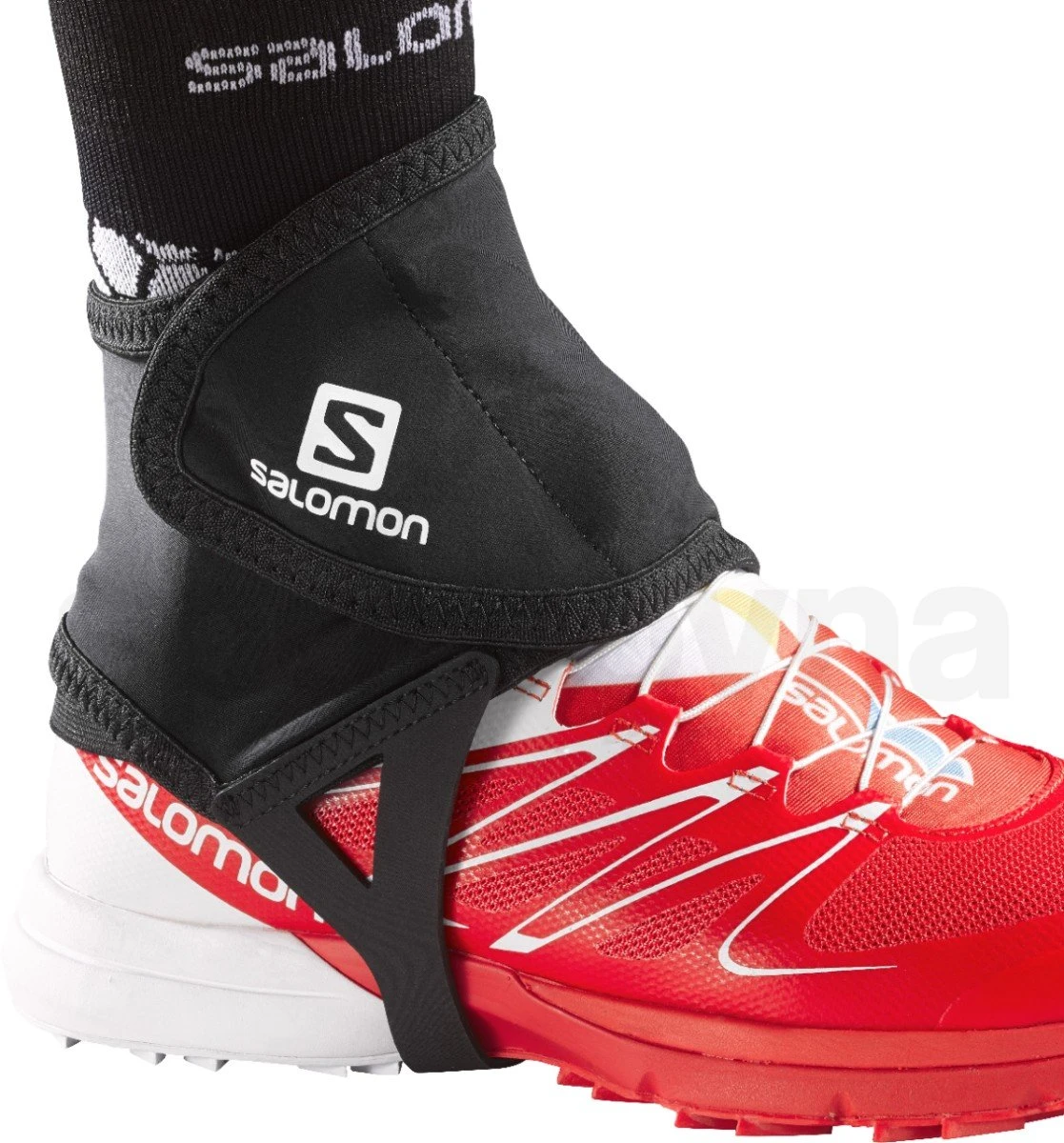 Nízké návleky na boty Salomon Gaiters Low L32916600 - black - Sportovna