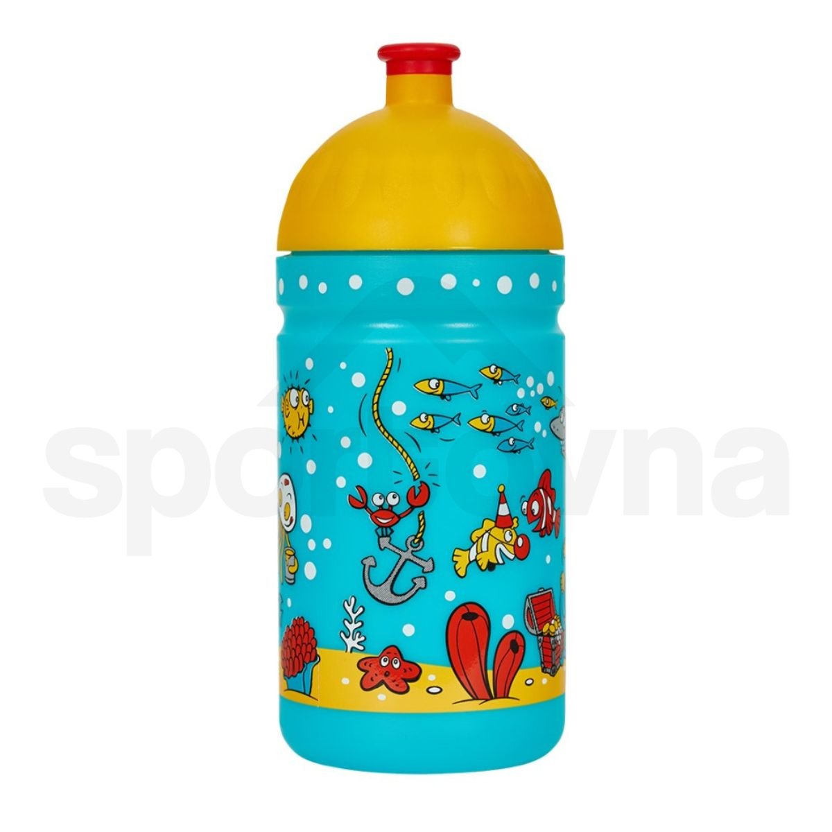 Zdravá lahev Mořský svět 0,5L - modrá/žlutá