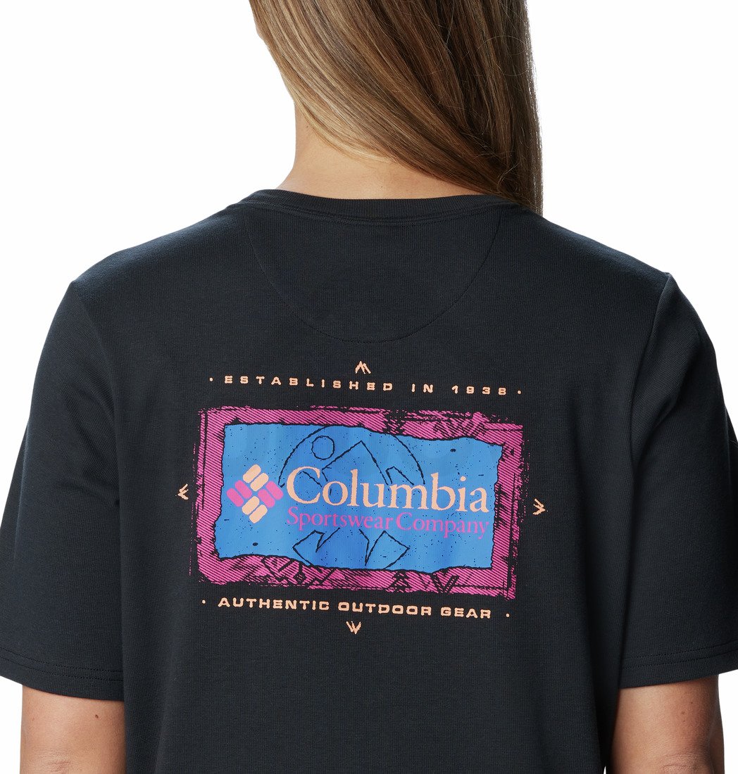 Tričko Columbia Wintertrainer™ SS Graphic Tee W - černá