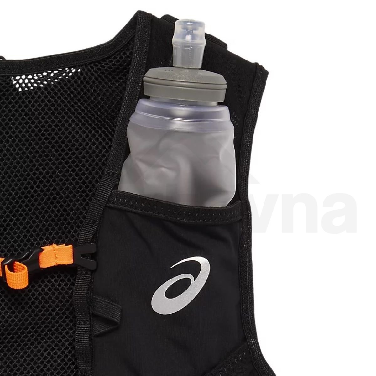 Batoh Asics Fujitrail Hydration Vest 7L with flasks - černá/oranžová