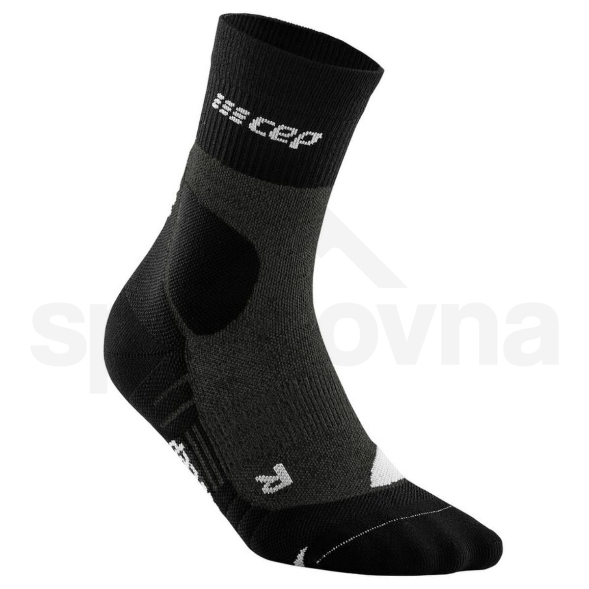 Ponožky CEP Merino W - šedá