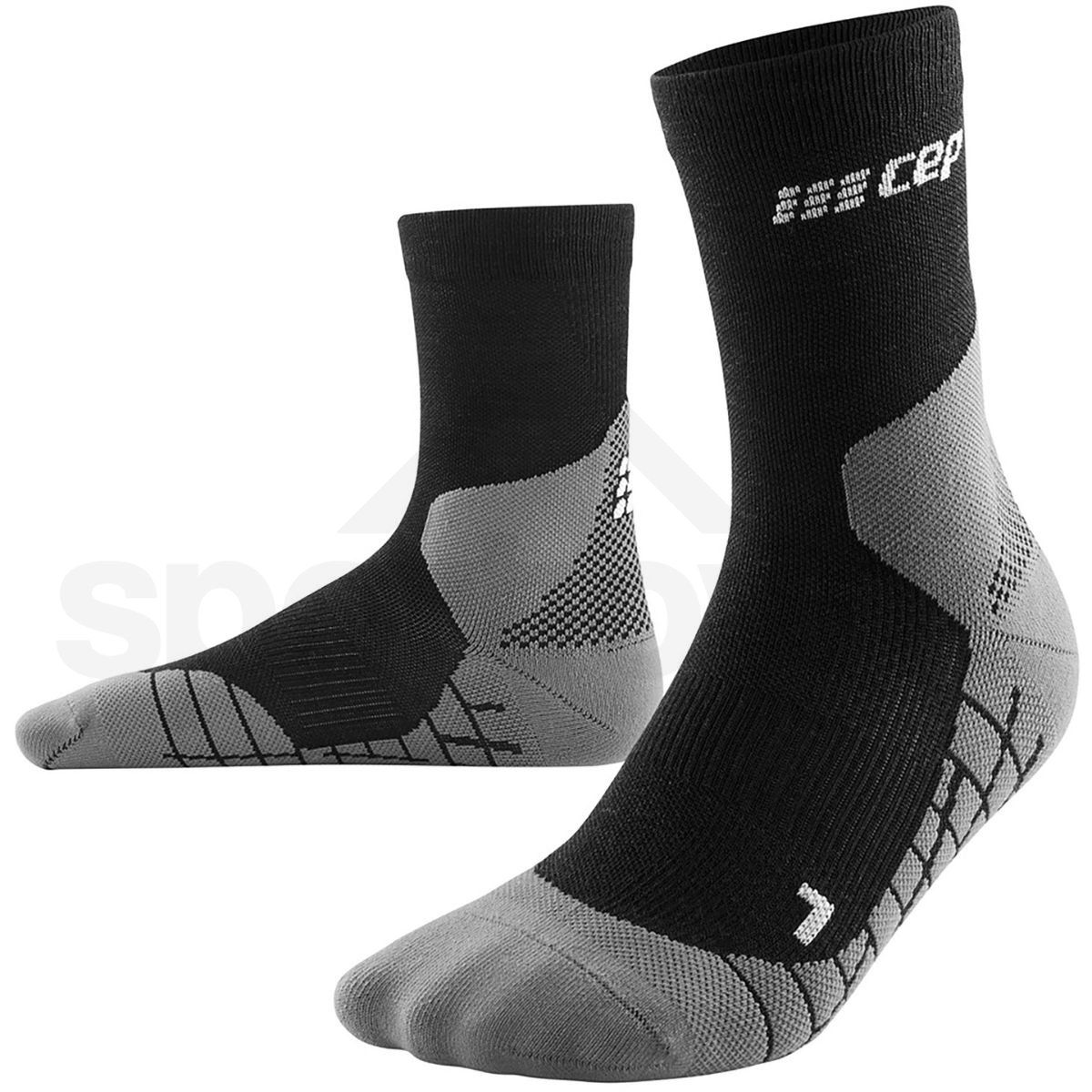 Ponožky vysoké CEP Light Merino M - černá