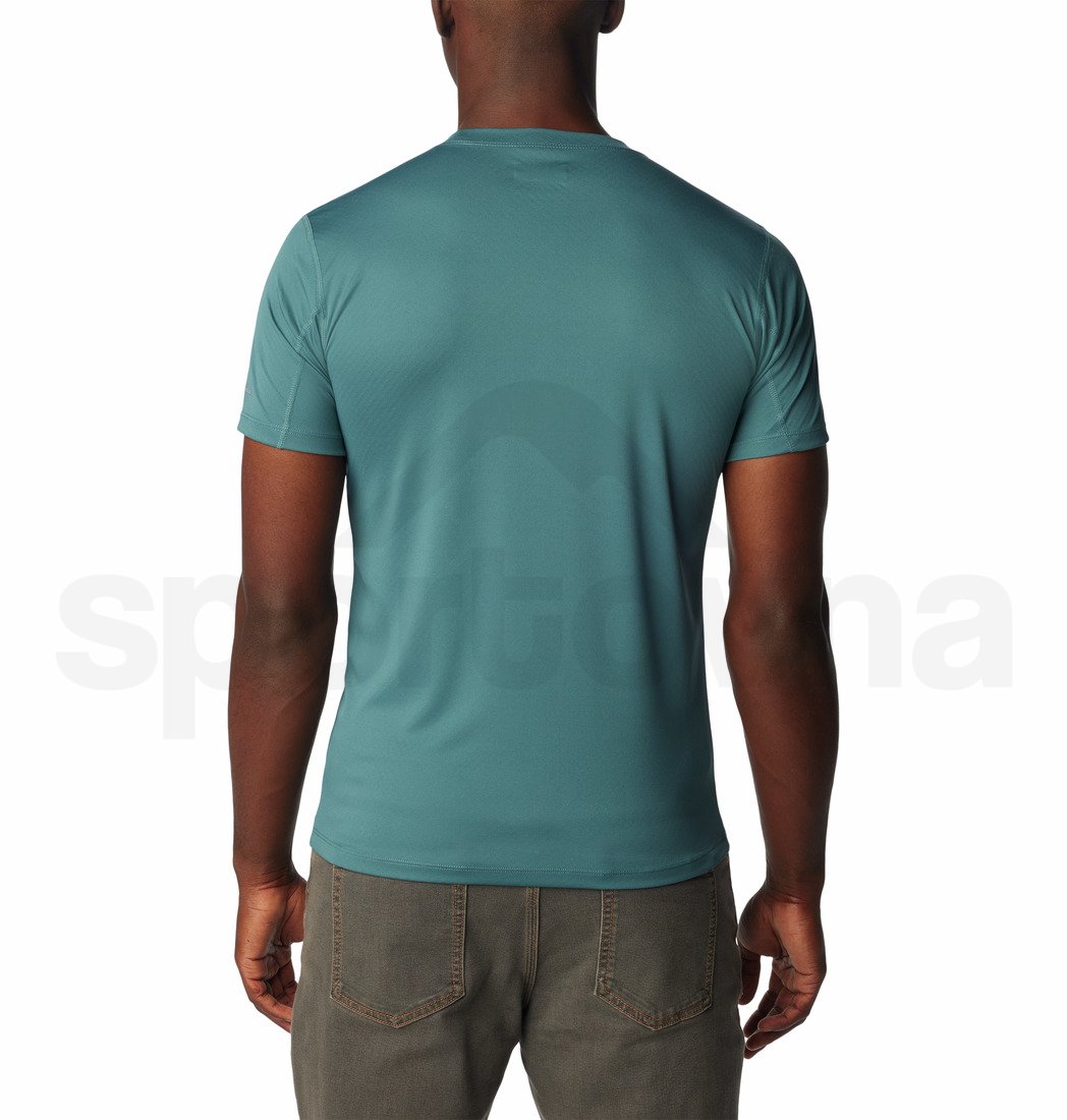 Tričko Columbia Zero Rules™ Short Sleeve Shirt M - modrá