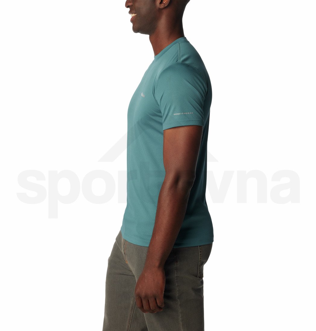 Tričko Columbia Zero Rules™ Short Sleeve Shirt M - modrá