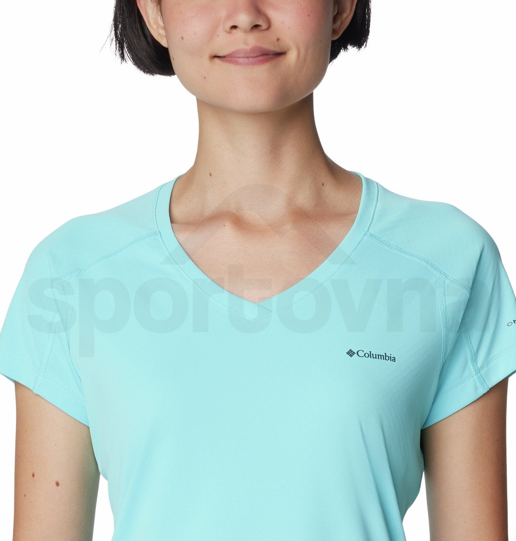 Tričko Columbia Zero Rules™ Short Sleeve Shirt W - světle modrá