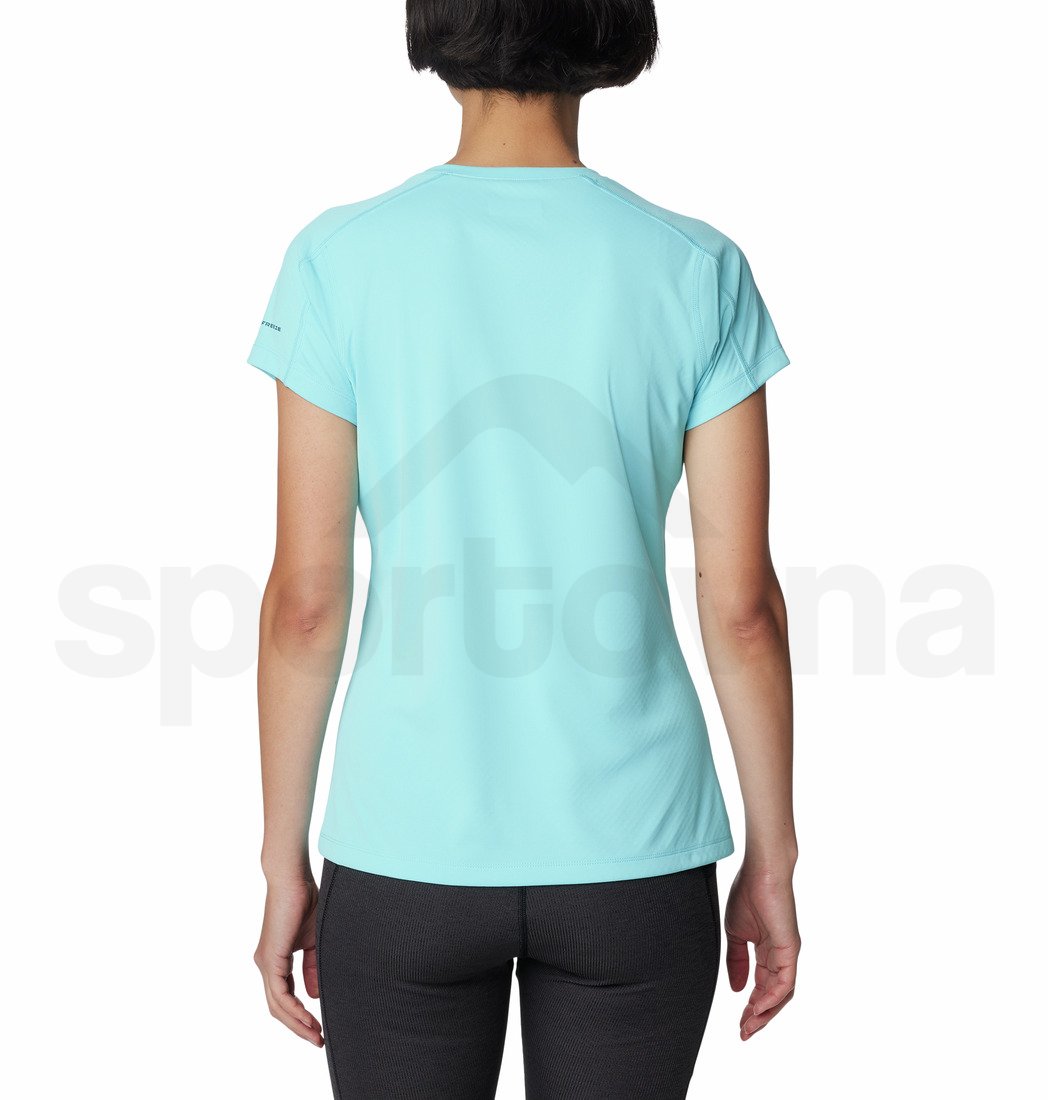 Tričko Columbia Zero Rules™ Short Sleeve Shirt W - světle modrá