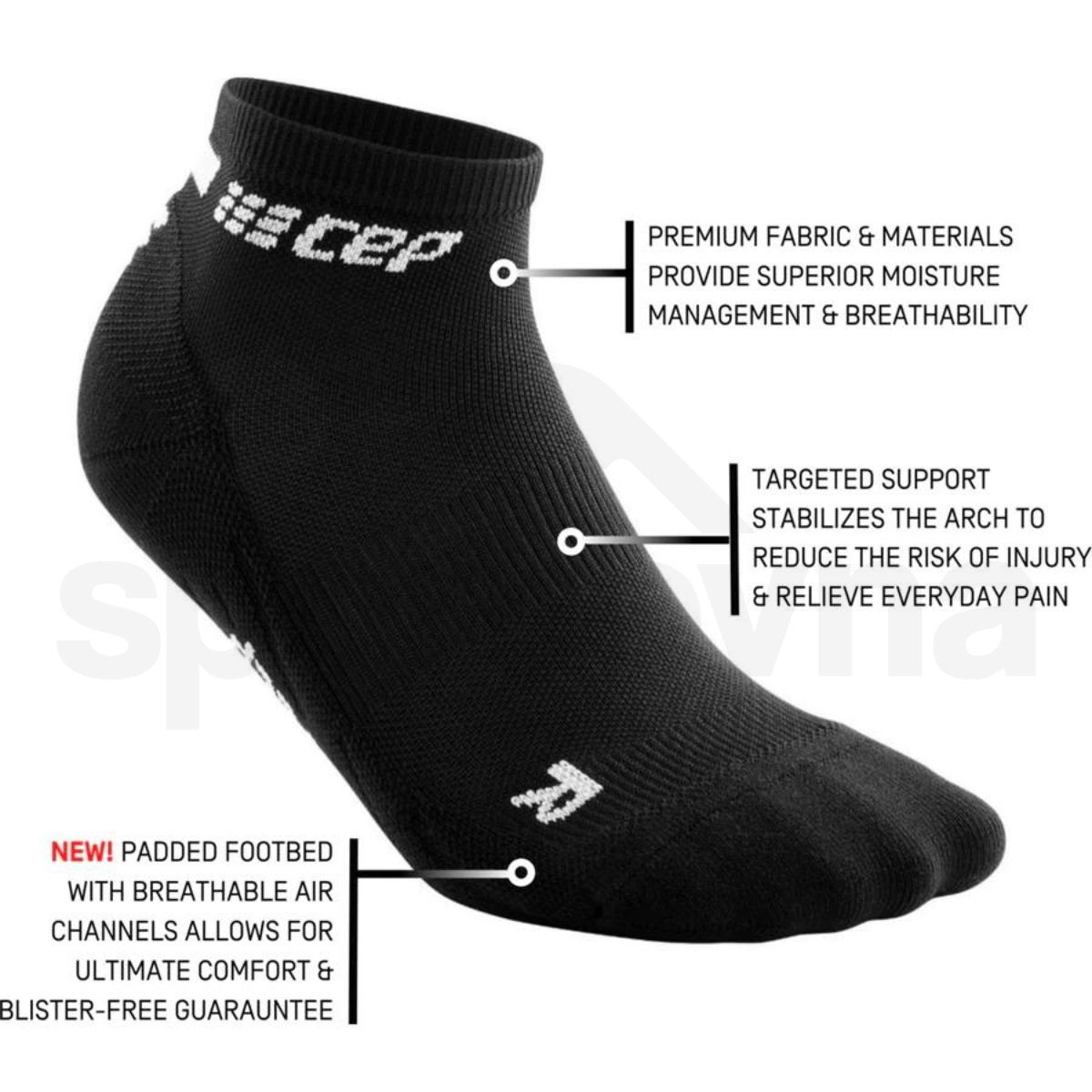 Ponožky CEP 4.0 W - černá