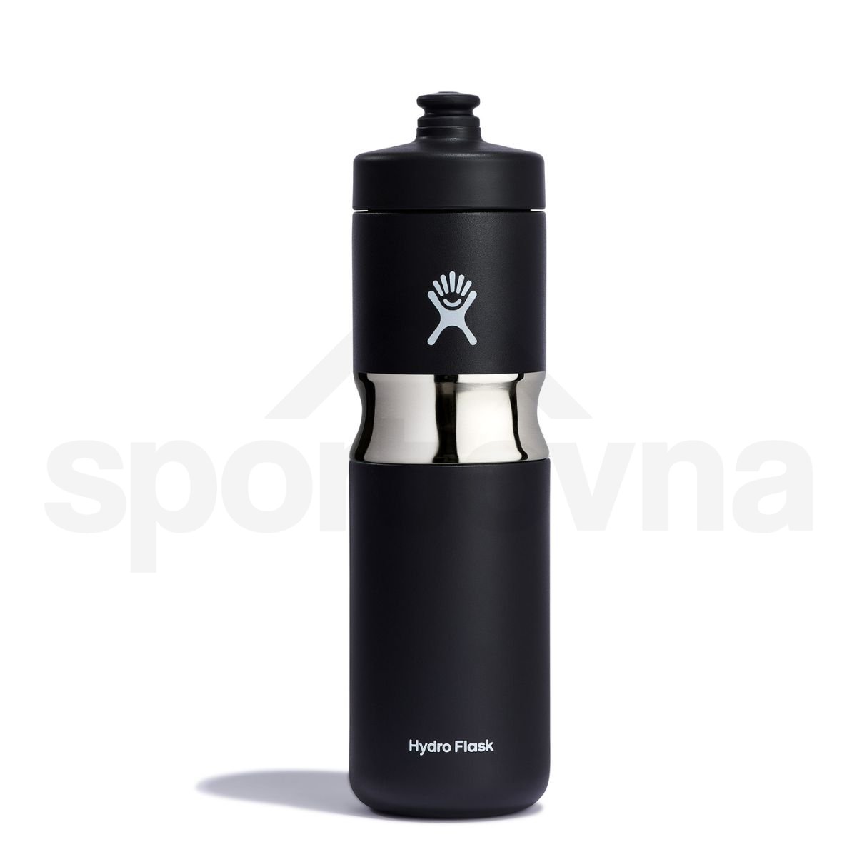 Termoska Hydro Flask 20 oz (591ml) Wide Insulated Sport Bottle - černá