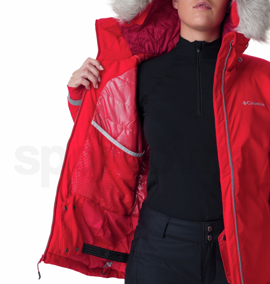 Bunda Columbia Alpine Slide Jacket - červená