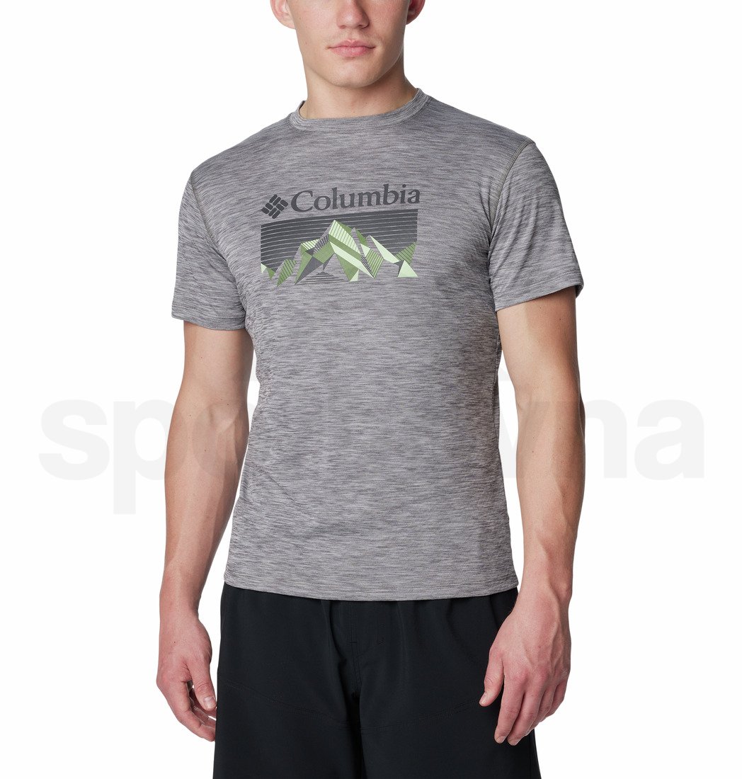 Tričko Columbia Zero Rules™ Short Sleeve Graphic Shirt M - šedá