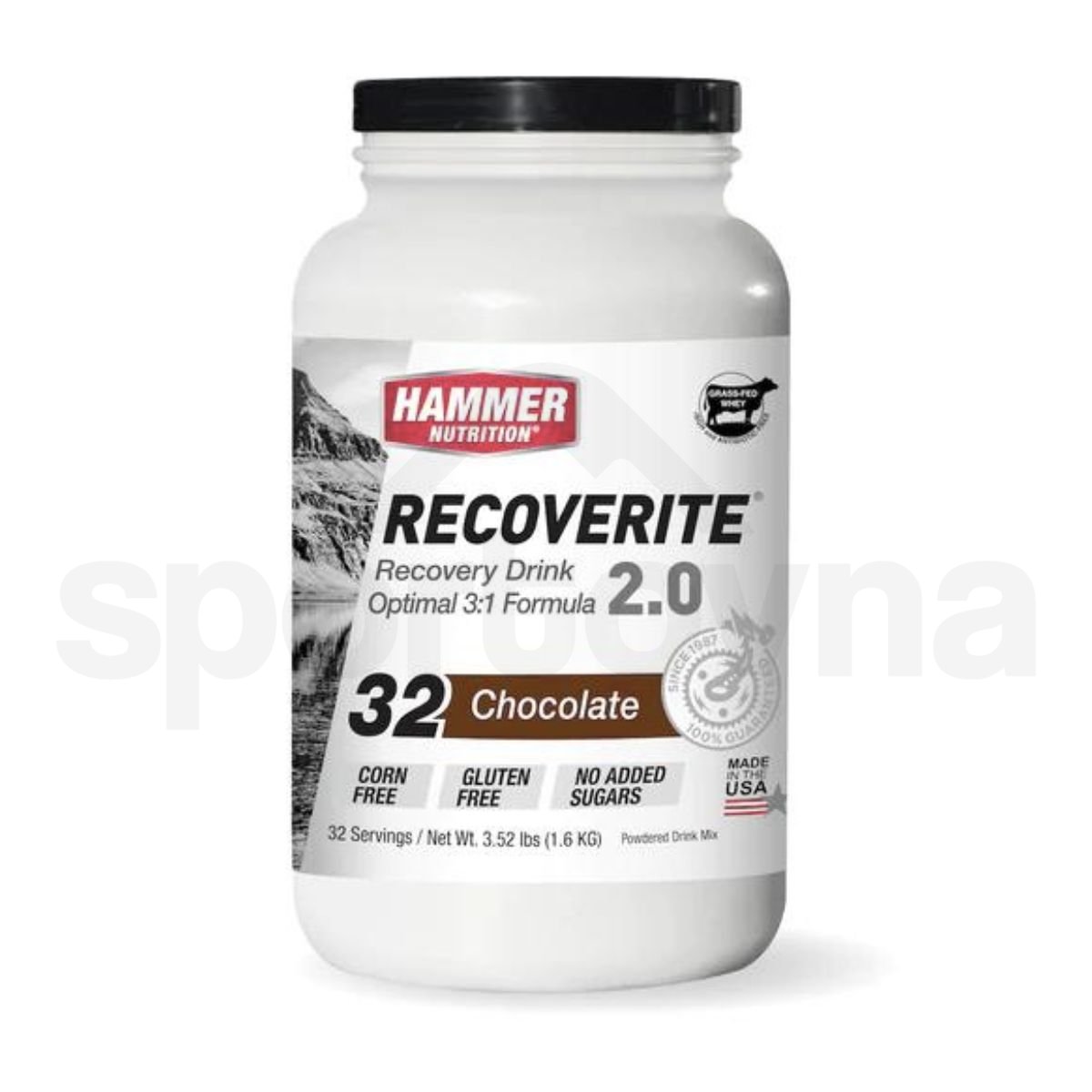 Hammer Recoverite®, 1600 g, 32 porcí - čokoláda