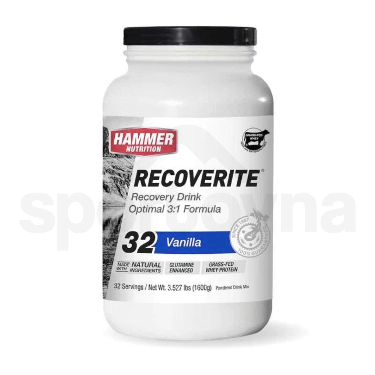 Hammer Recoverite®, 1600 g, 32 porcí - vanilka