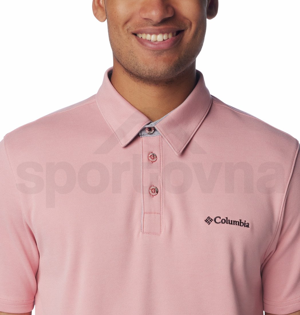 Tričko Columbia Nelson Point™ Polo M - růžová
