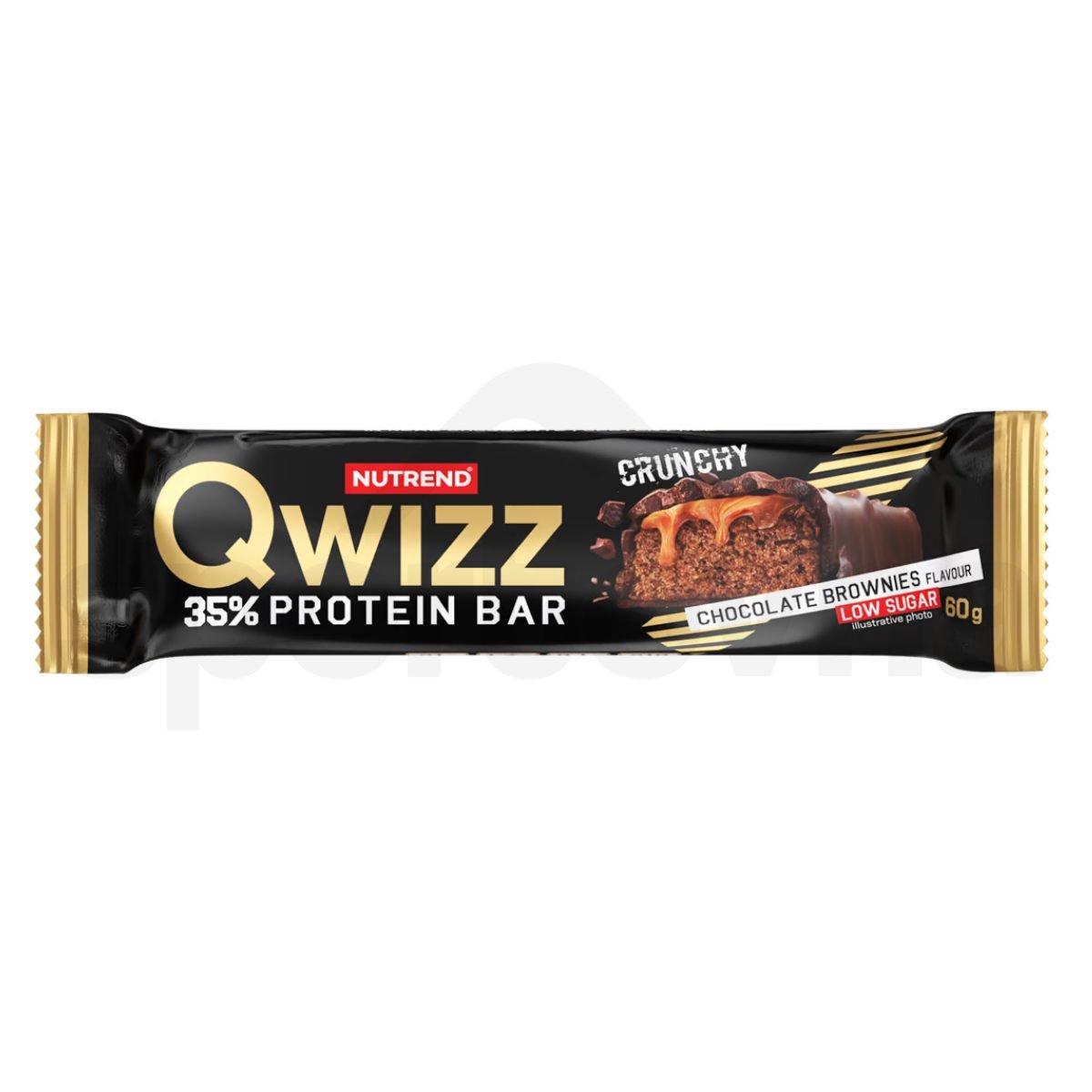 Tyčinka Nutrend Qwizz Protein Bar 60g - čokoládové brownies