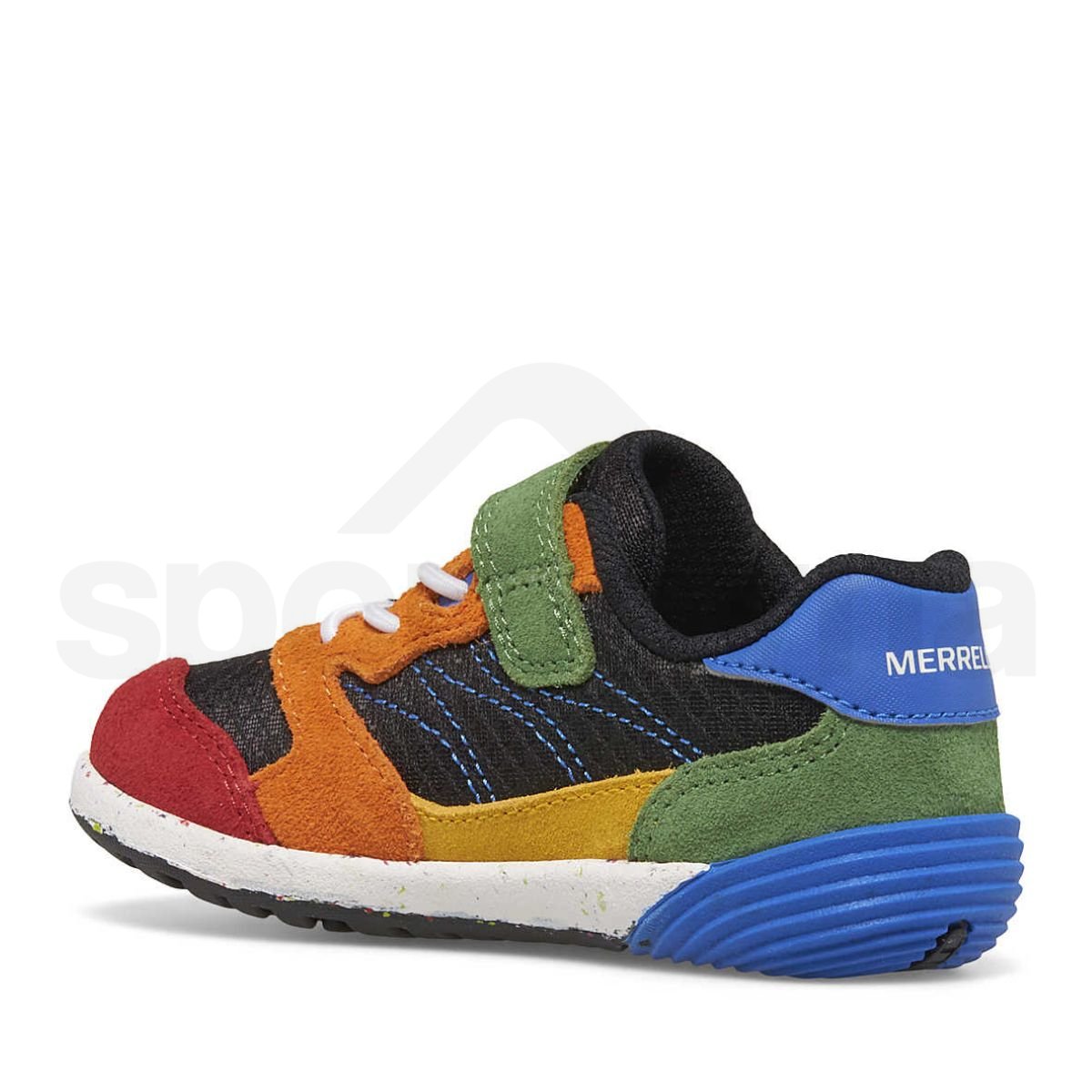 Obuv Merrell Bare Steps A83 Sneaker Kids - modrá/oranžová/červená/zelená