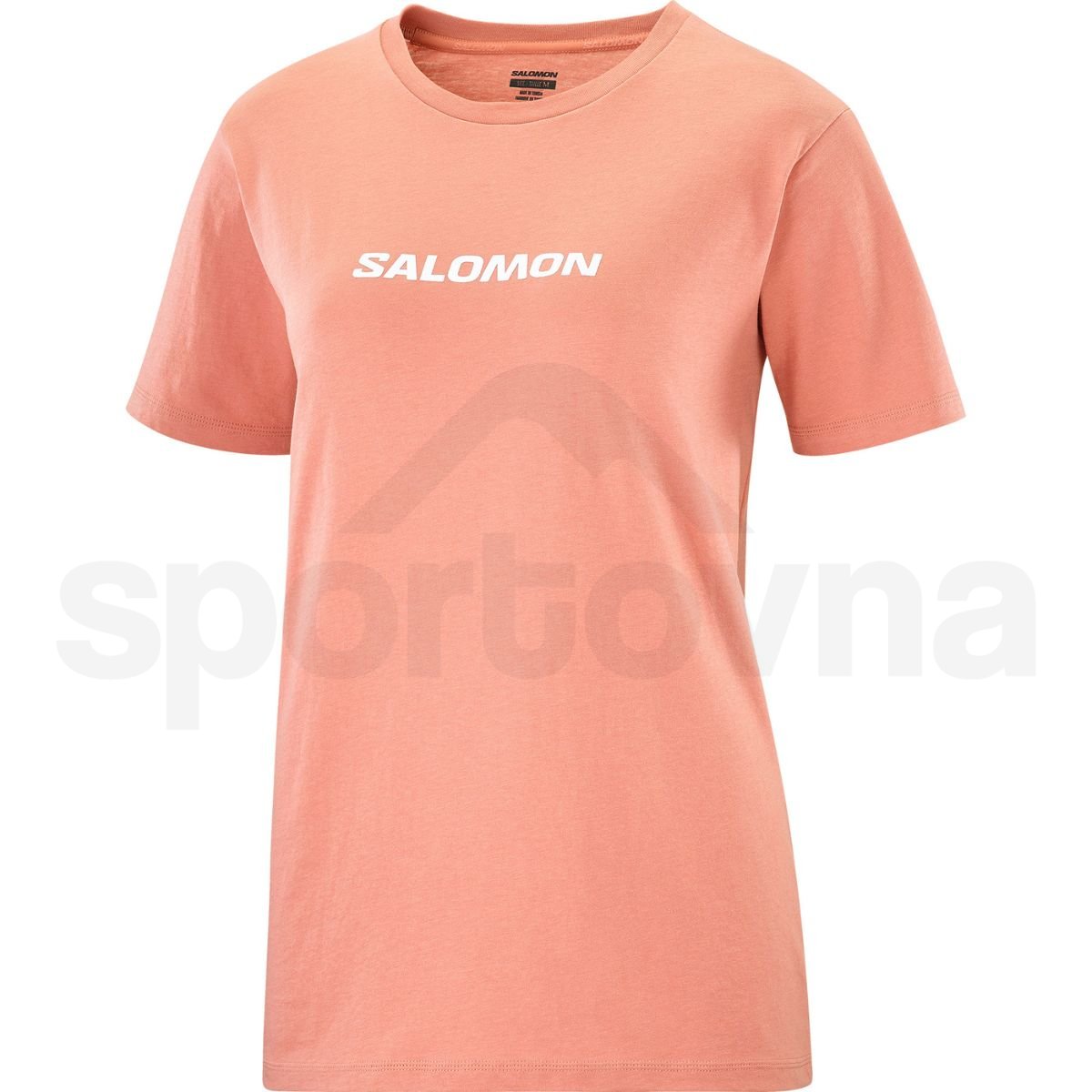 Tričko Salomon Logo SS Tee W - oranžová