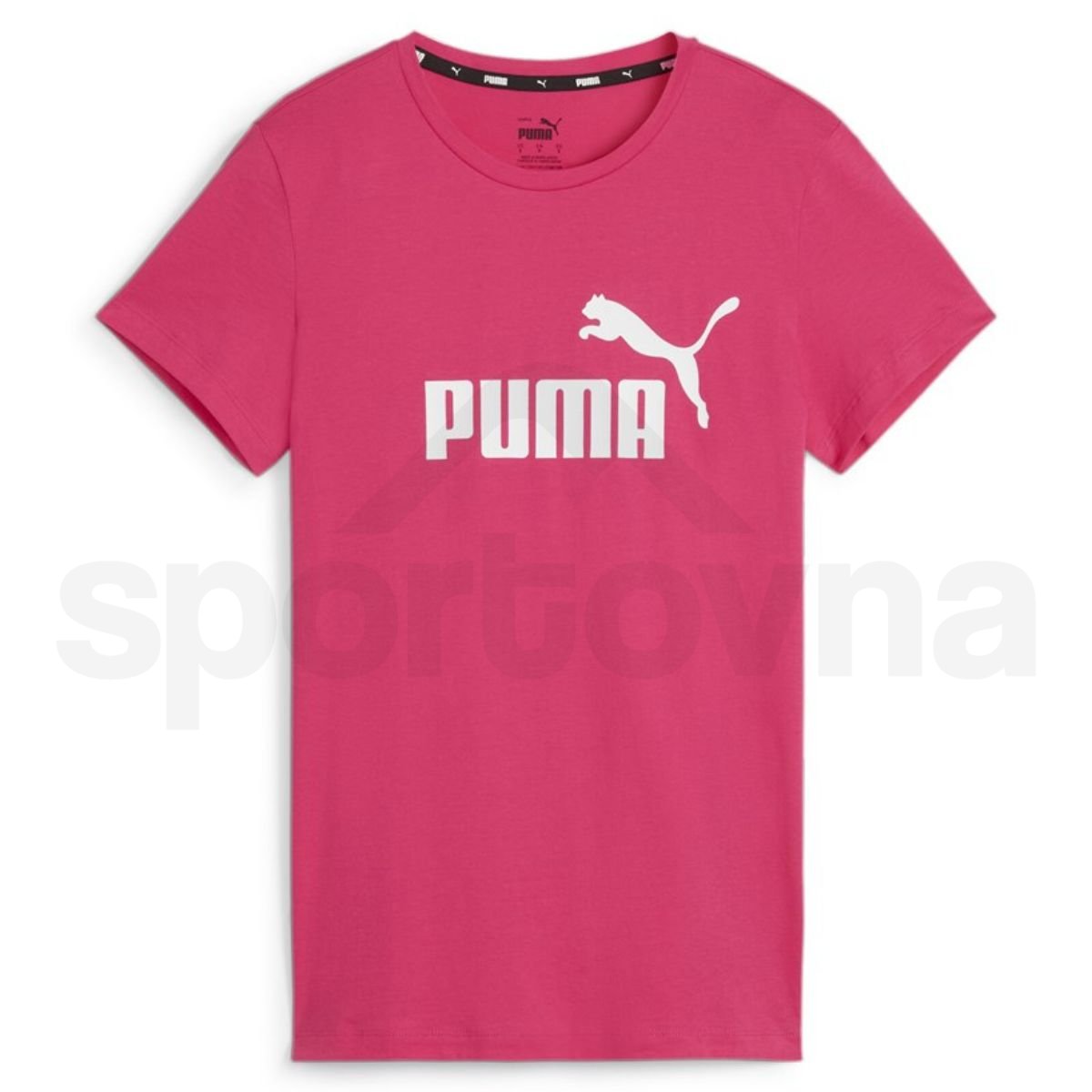Tričko Puma ESS Logo Tee W - růžová
