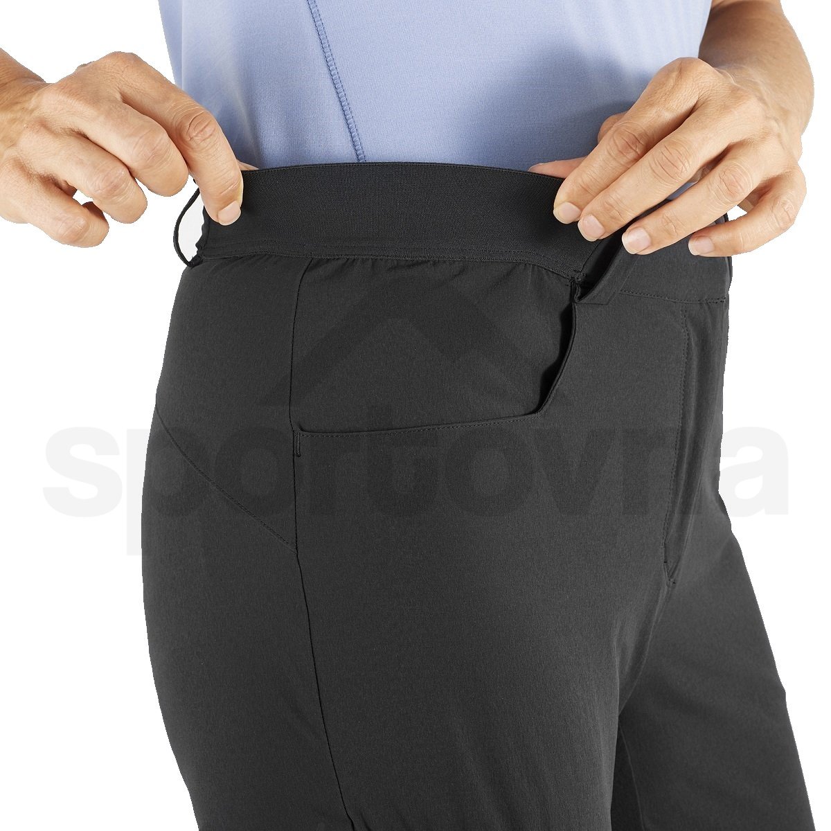 Kalhoty Salomon Wayfarer Pants W - černá (standardní délka)