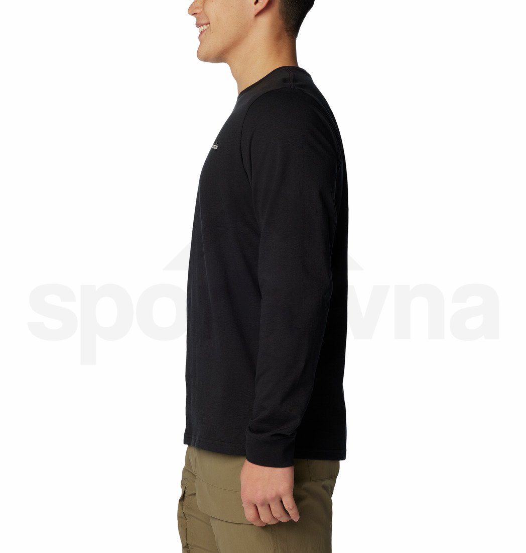 Tričko Columbia Explorers Canyon™ Long Sleeve T-Shirt M - černá