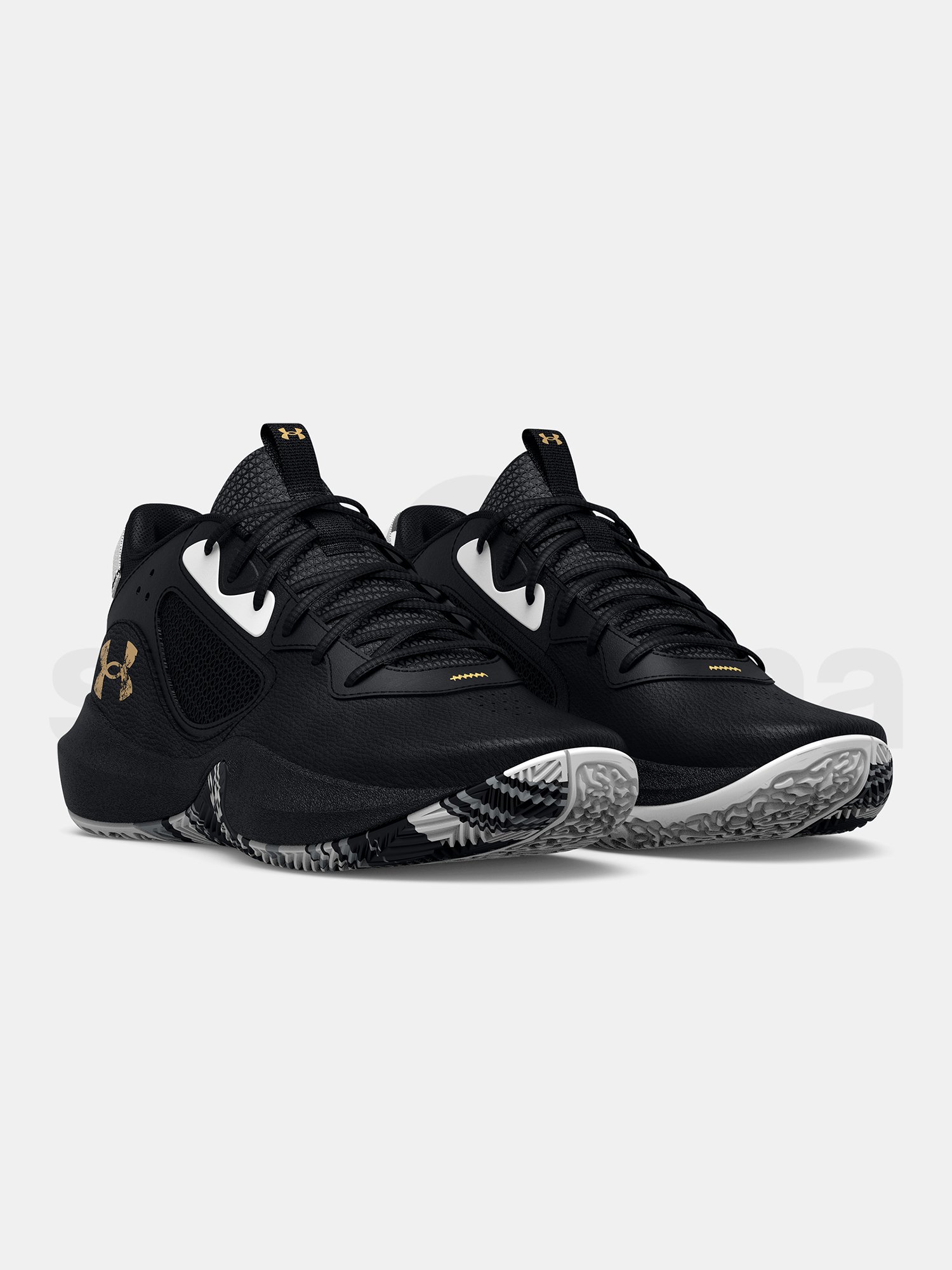 Obuv Under Armour UA GS Lockdown 6 - čierna