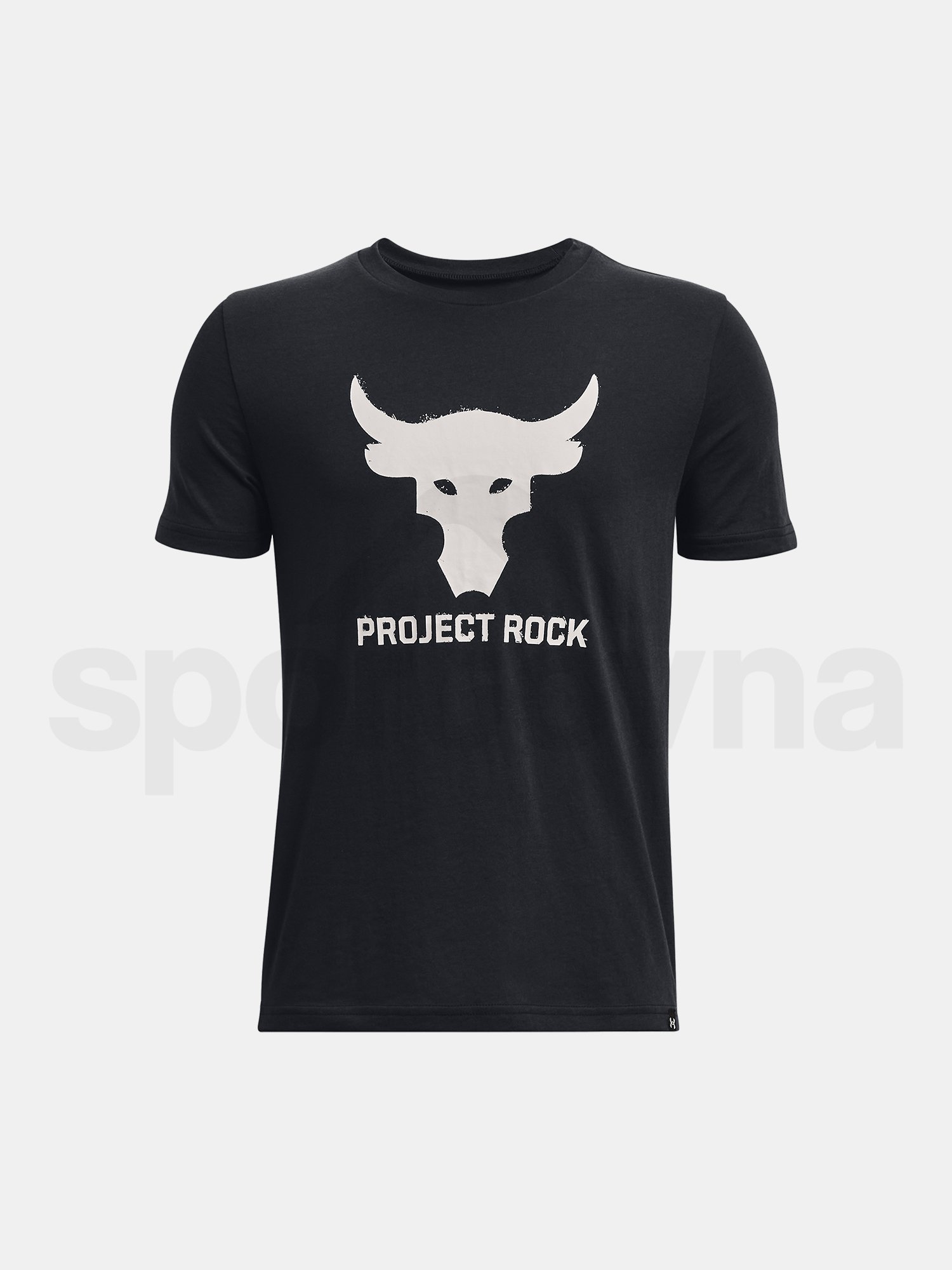 Tričko Under Armour Project Rock Brahma Bull SS J - černá