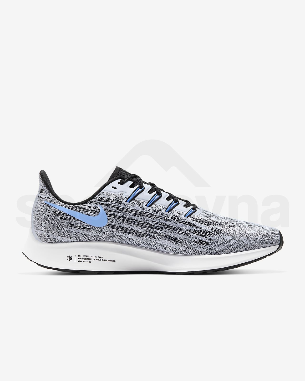 Obuv Nike Air Zoom Pegasus 36 - šedá/modrá/bílá
