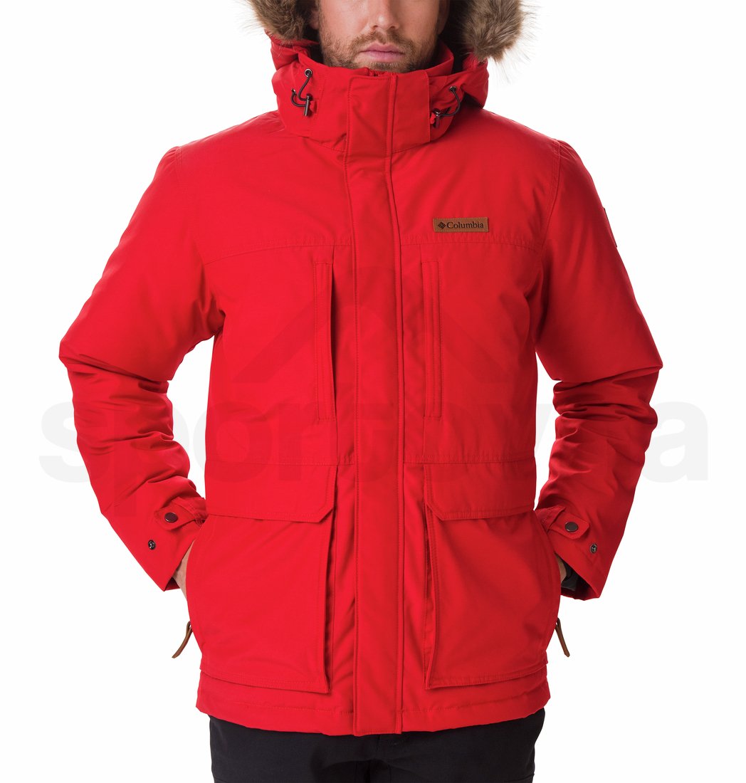 Bunda Columbia Marquam Peak Jacket M - červená