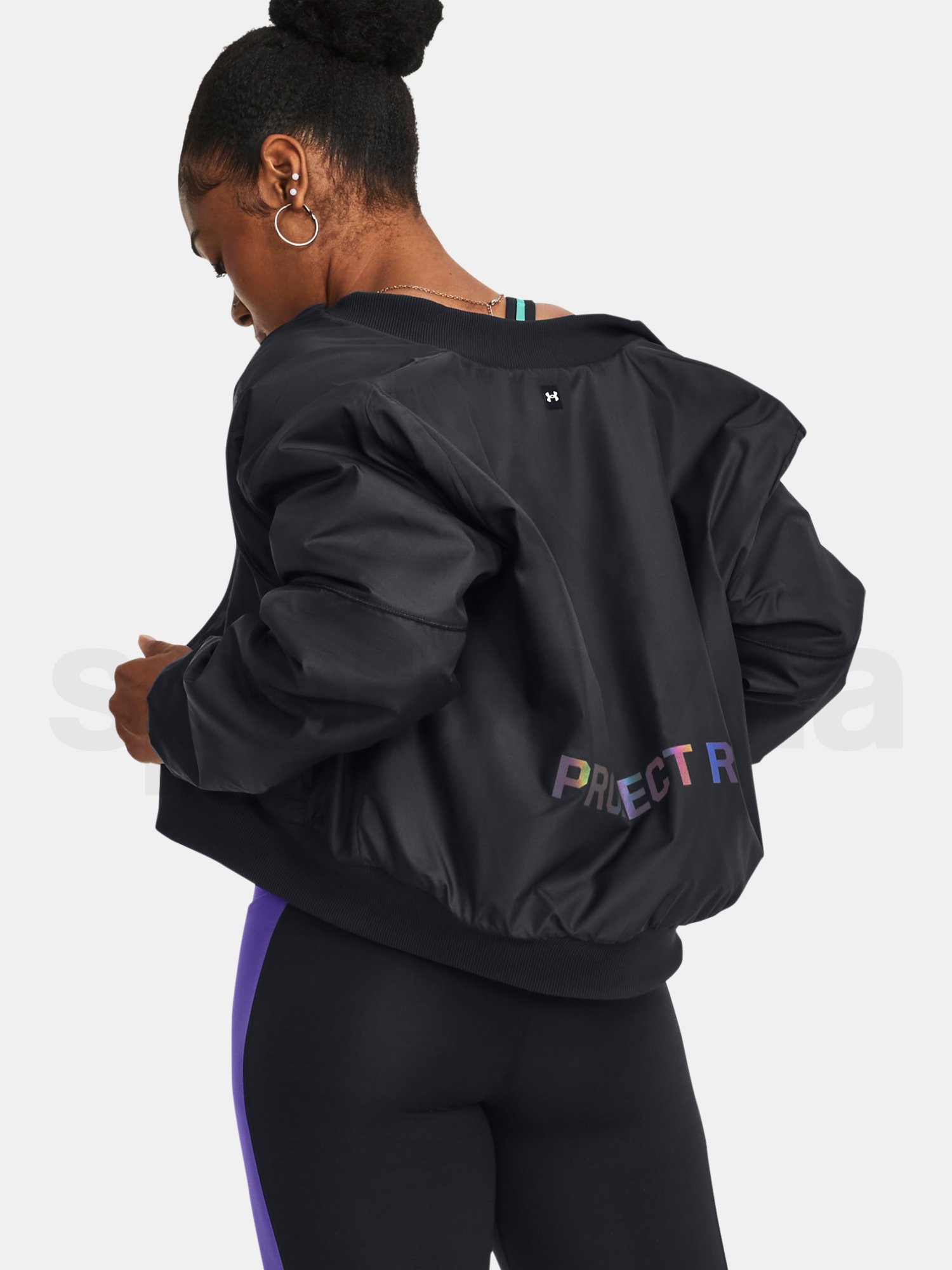 Bunda Under Armour Pjt Rck W's Bomber Jacket-BLK