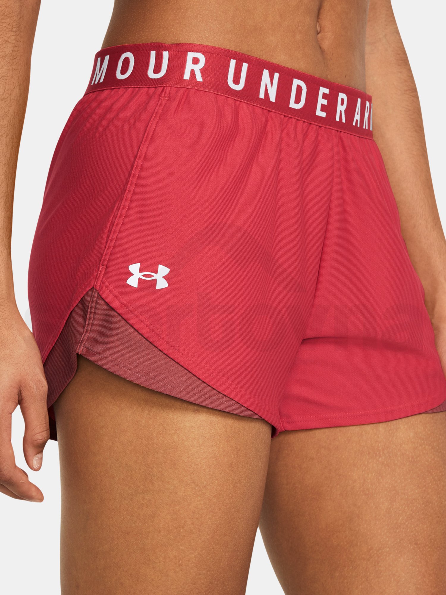 Kraťasy Under Armour Play Up Shorts 3.0-RED