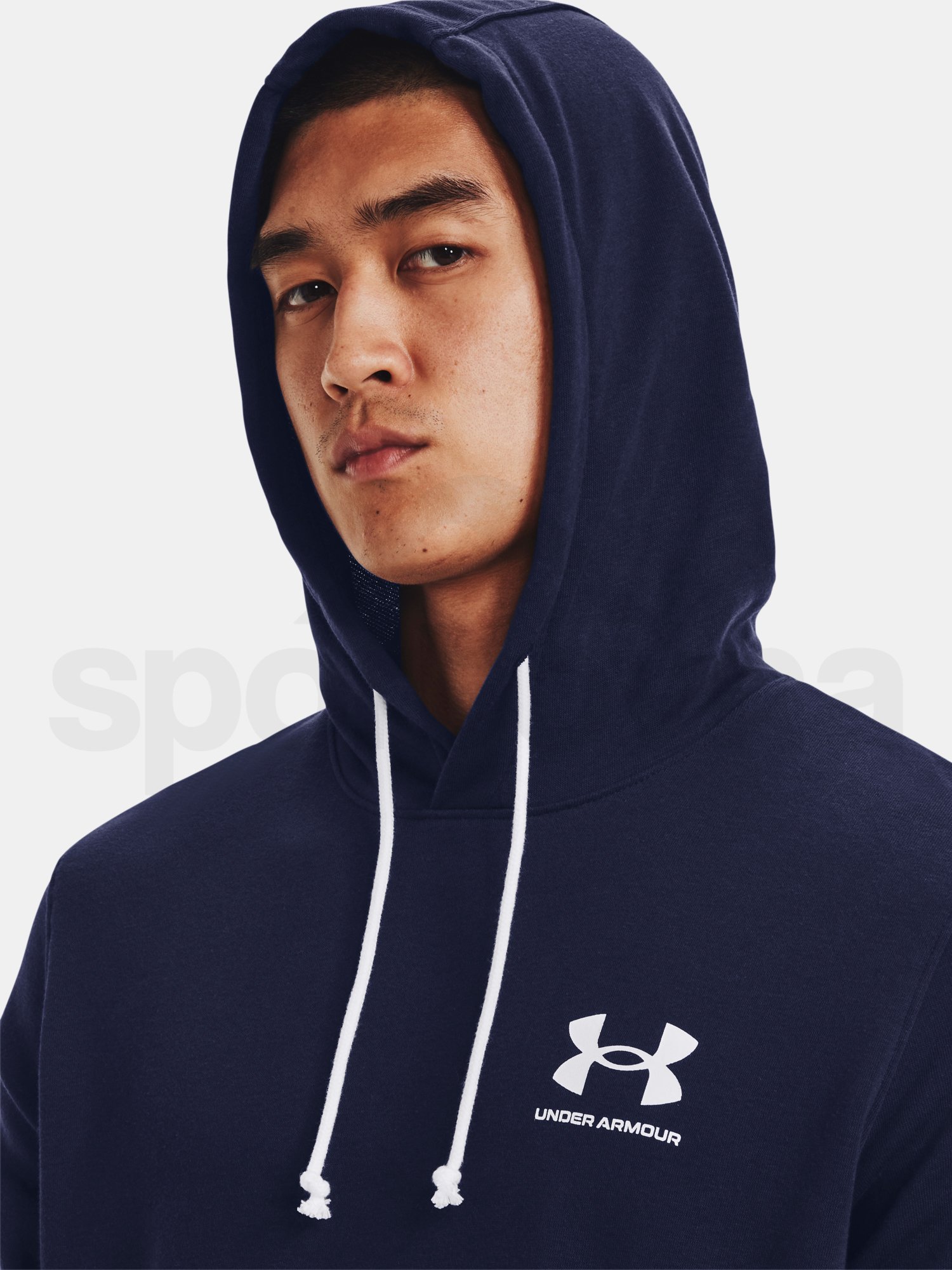 Mikina Under Armour UA Rival Terry LC SS HD-BLU