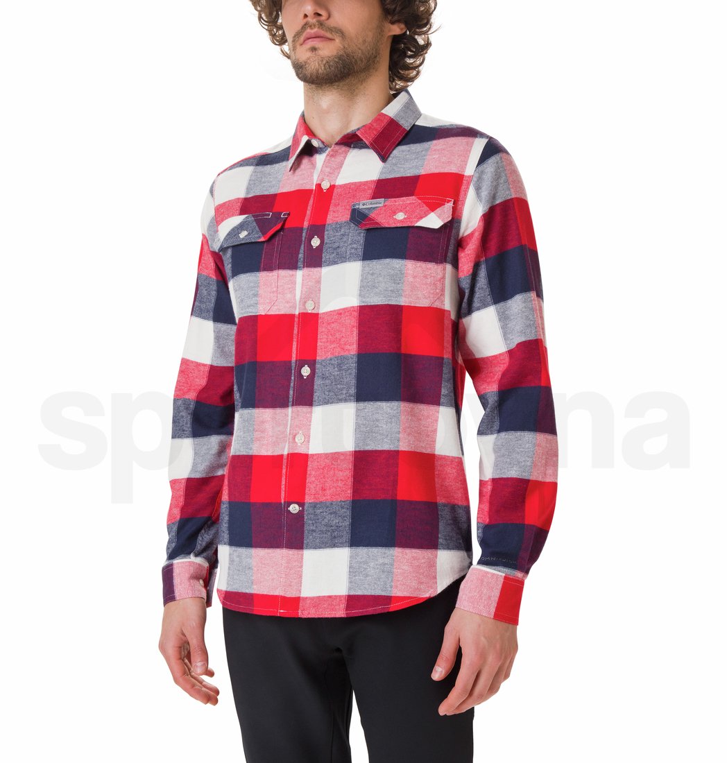 Košile Columbia Flare Gun™ Stretch Flannel - červená/modrá/bílá