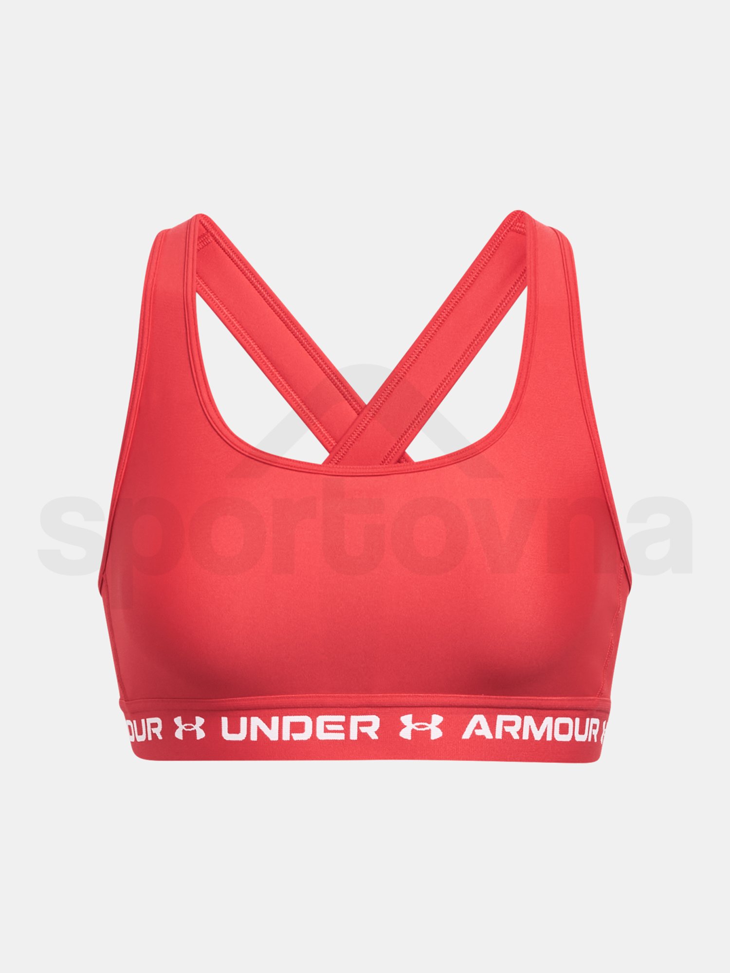 Podprsenka Under Armour Crossback Mid Bra-RED