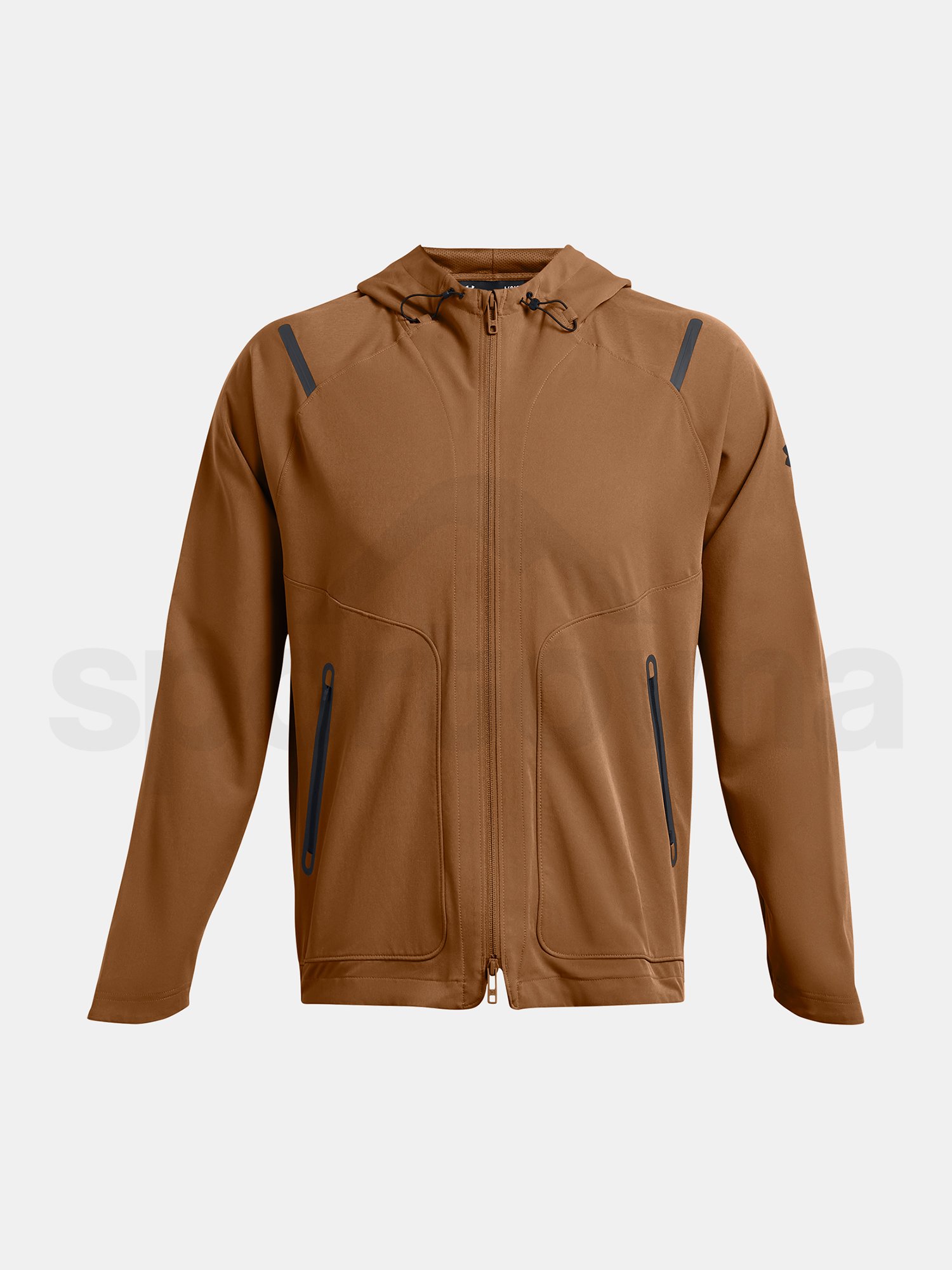 Bunda Under Armour UA Unstoppable Jacket - hnedá