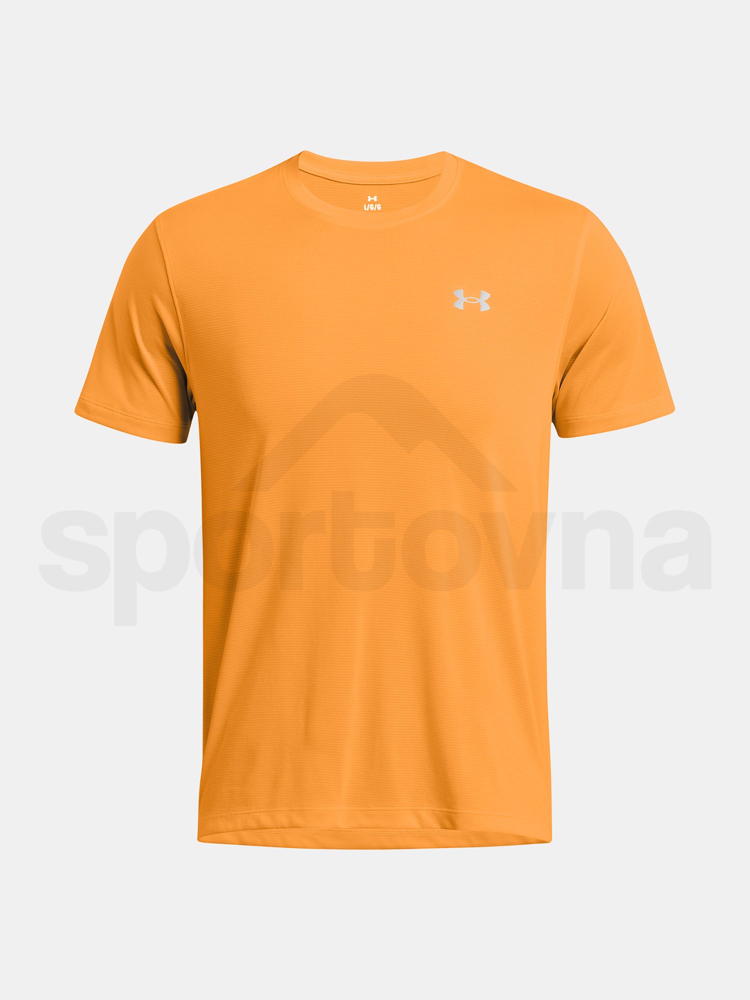 Tričko Under Armour UA LAUNCH SHORTSLEEVE - oranžová