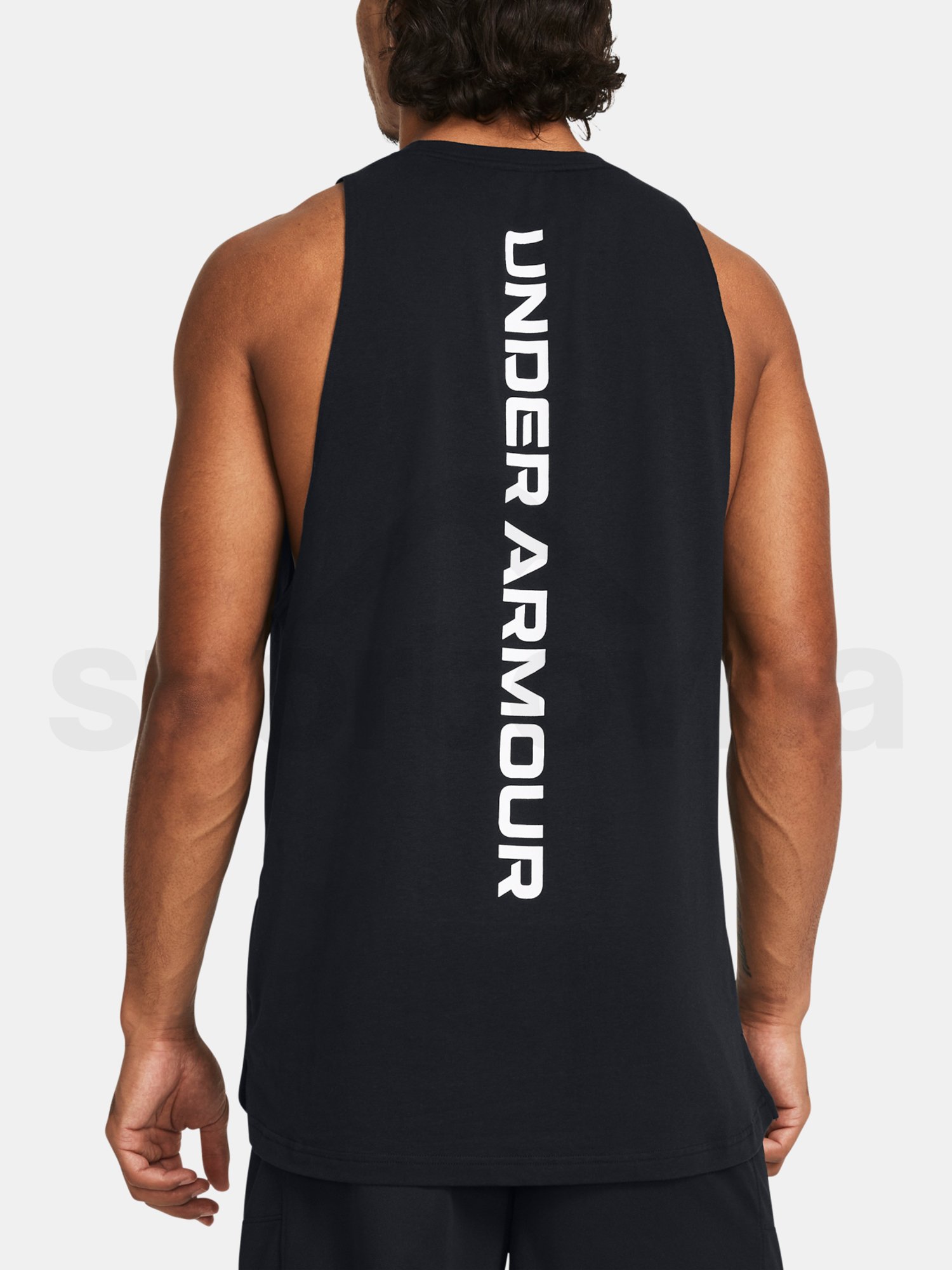 Tílko Under Armour UA BASELINE COTTON TANK-BLK