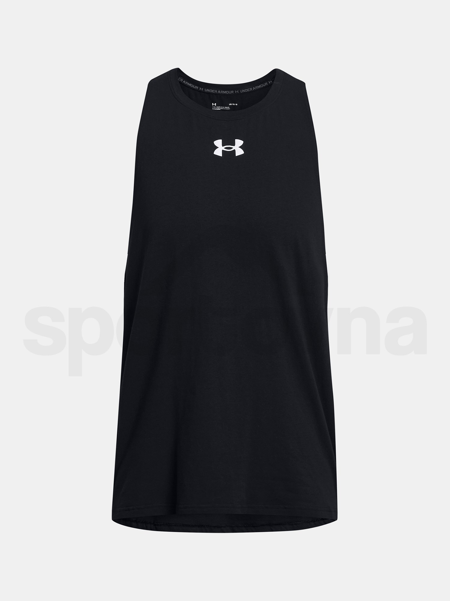 Tílko Under Armour UA BASELINE COTTON TANK-BLK