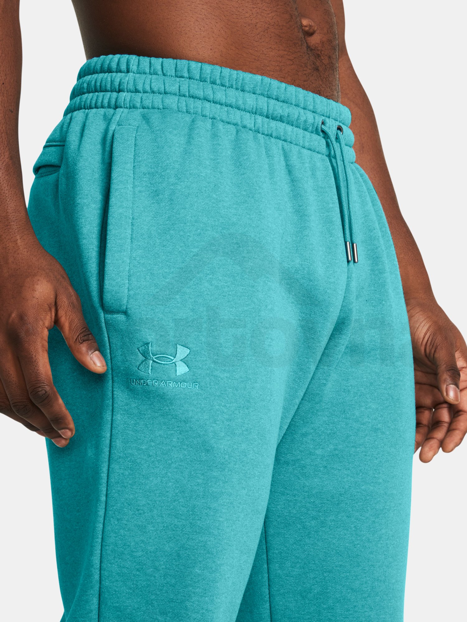 Tepláky Under Armour UA Essential Fleece Jogger - modrá