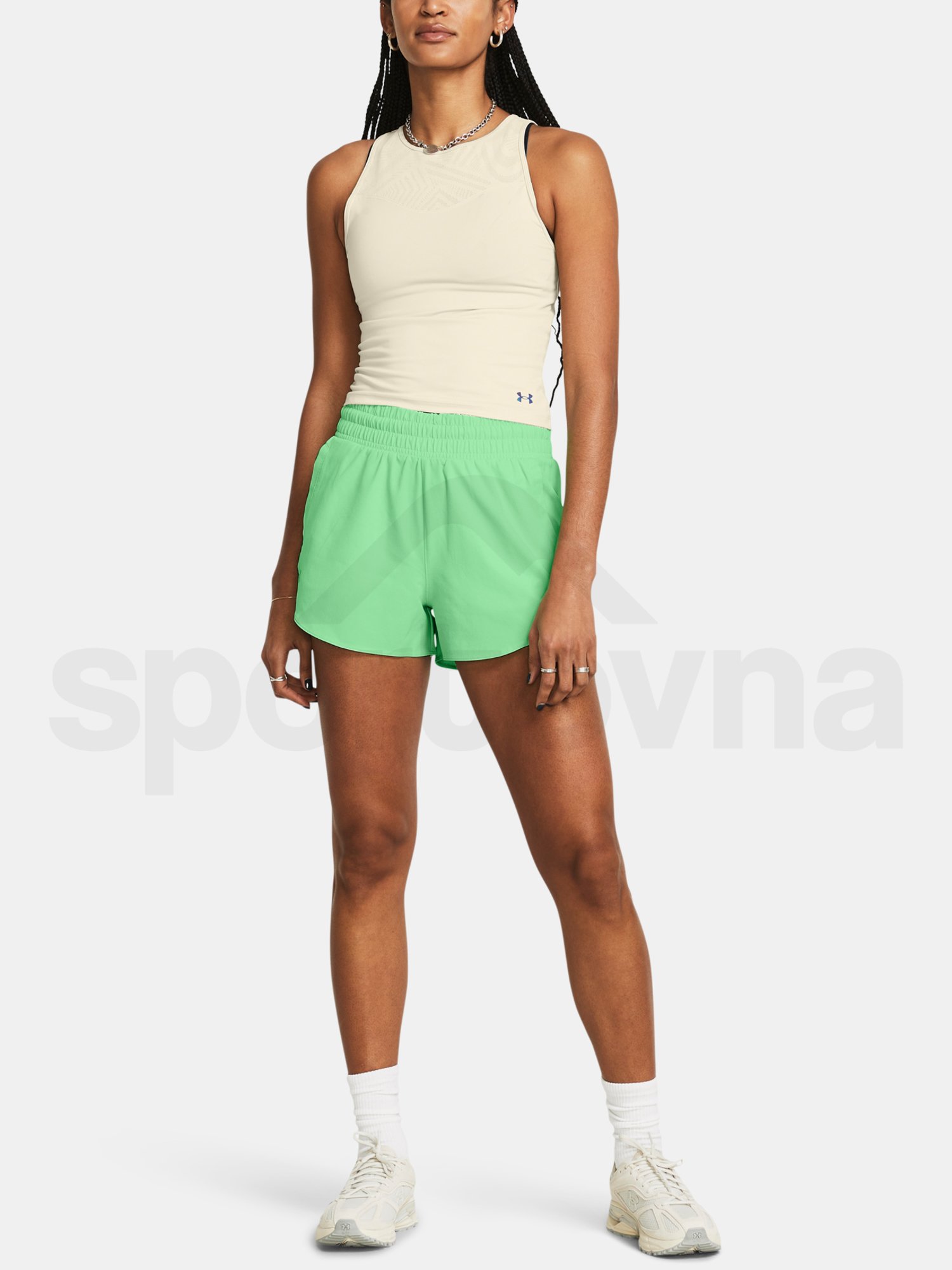 Šortky Under Armour Flex Woven Short 3in - zelená