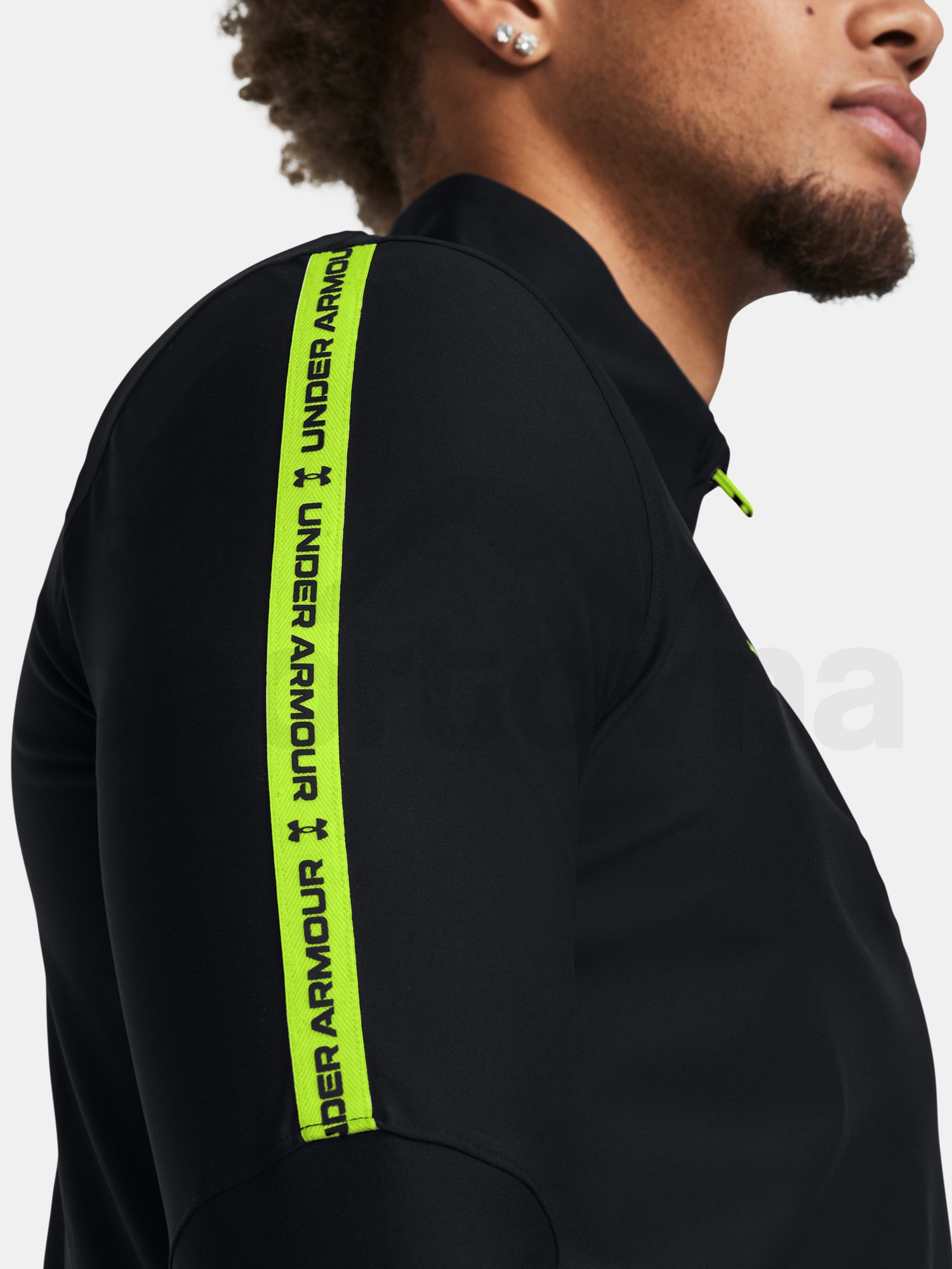 Mikina Under Armour UA M's Ch. Pro 1/4 Zip - čierna