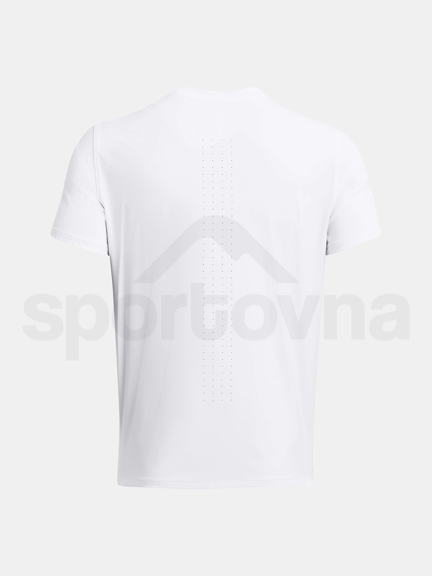 Tričko Under Armour UA LAUNCH ELITE SHORTSLEEVE - biela