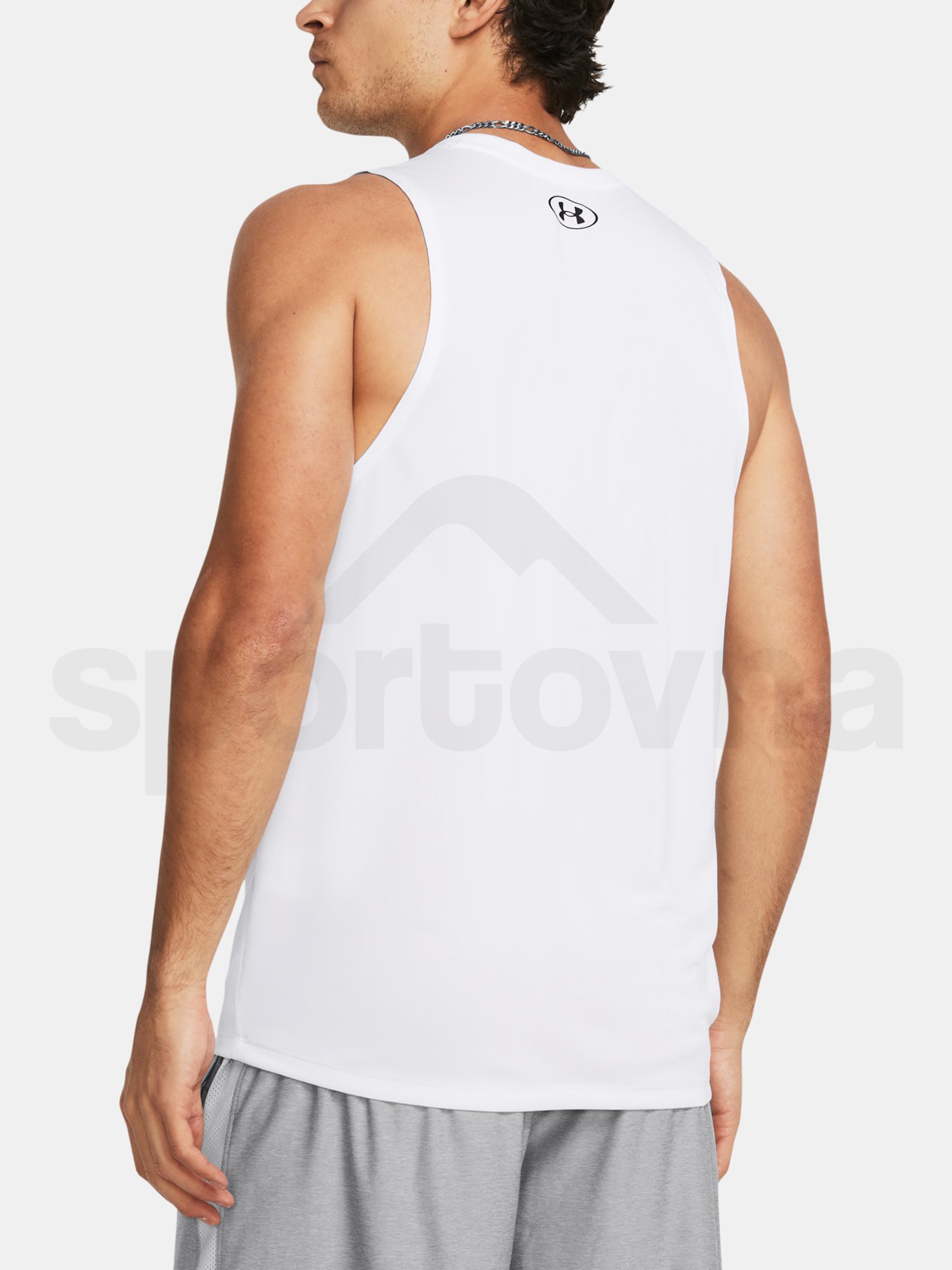 Tielko Under Armour UA Tech Tank - biela