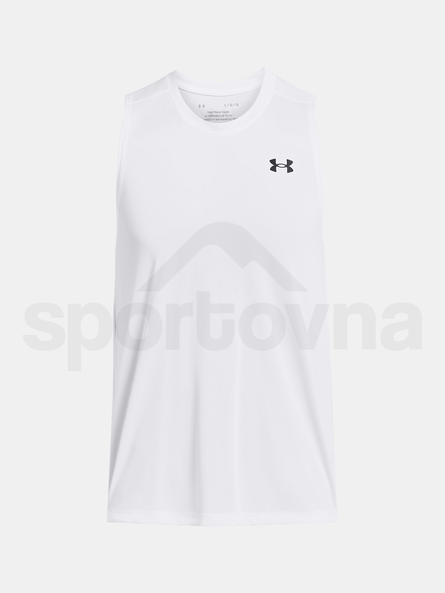 Tielko Under Armour UA Tech Tank - biela