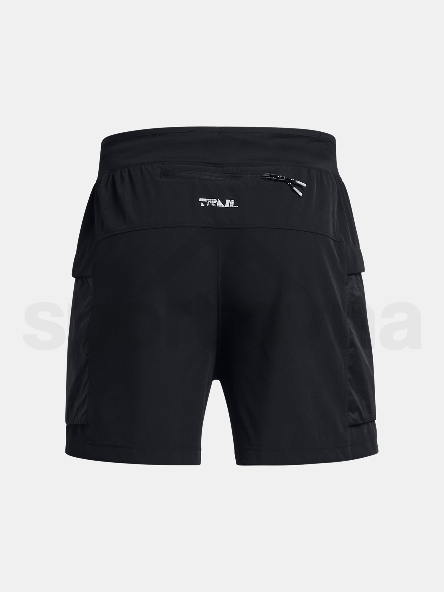 Šortky Under Armour UA TRAIL RUN 5'' Shorts - čierna