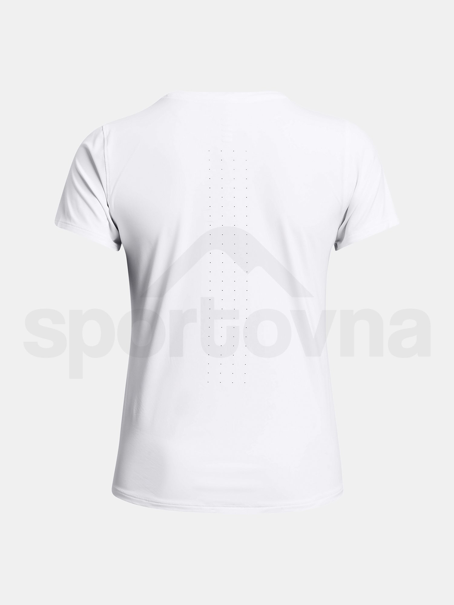 Tričko Under Armour UA Launch Elite Shortsleeve - biela