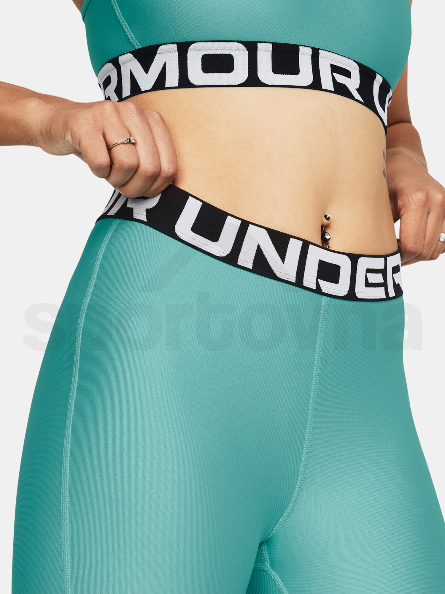 Legíny Under Armour UA HG Authentics Legging-GRN