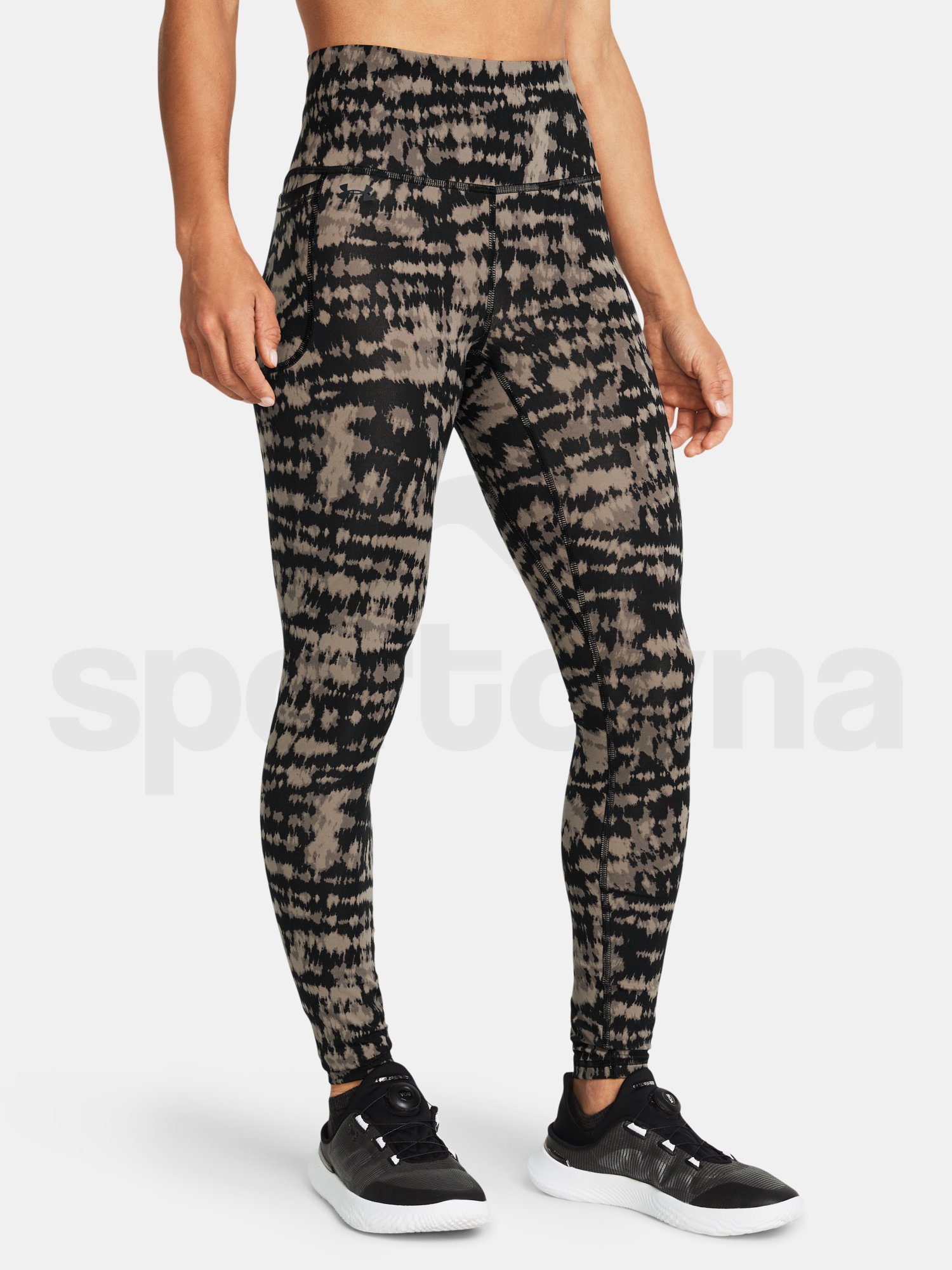 Legíny Under Armour Motion Print Legging-BRN